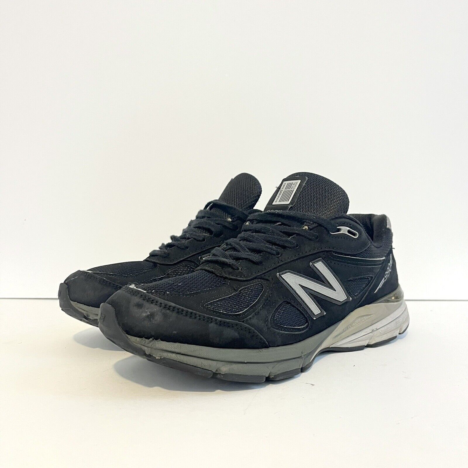 New Balance New Balance 990 M990BK4 Made in USA Suede Rare Sz 10 Size US 10 / EU 43 - 2 Thumbnail