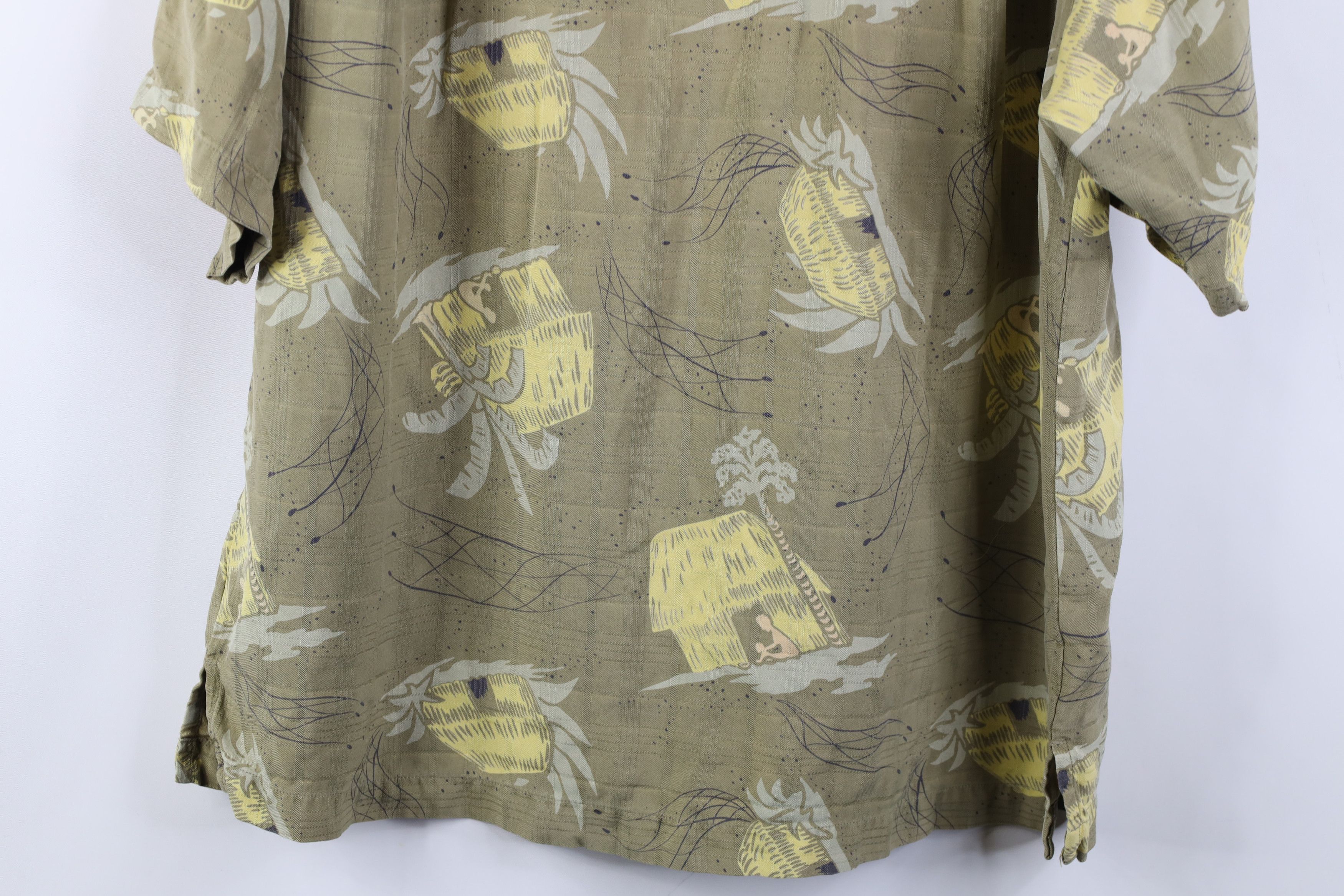 Tommy Bahama Vintage 90s Tommy Bahama Beach Hut Hawaiian Button Shirt Size US M / EU 48-50 / 2 - 11 Thumbnail