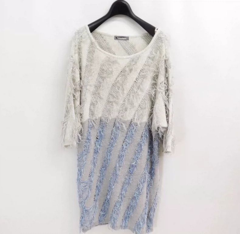Issey Miyake issey miyake Linen blended knitted top Size M / US 6-8 / IT 42-44 - 1 Thumbnail