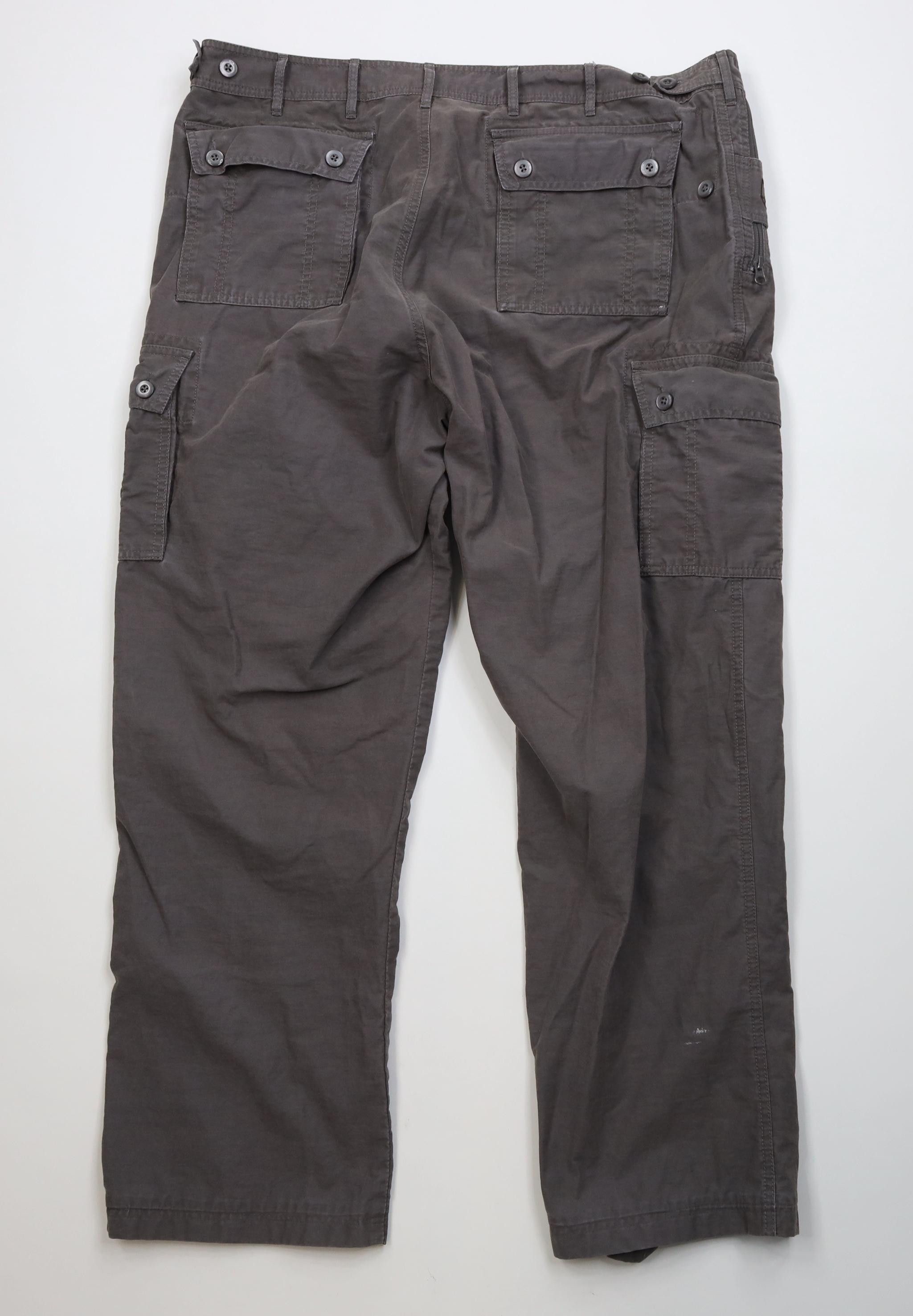 Vintage Clothing Arts Adventure Traveler Wide Leg Cargo Pants Gray Size US 42 / EU 58 - 12 Thumbnail