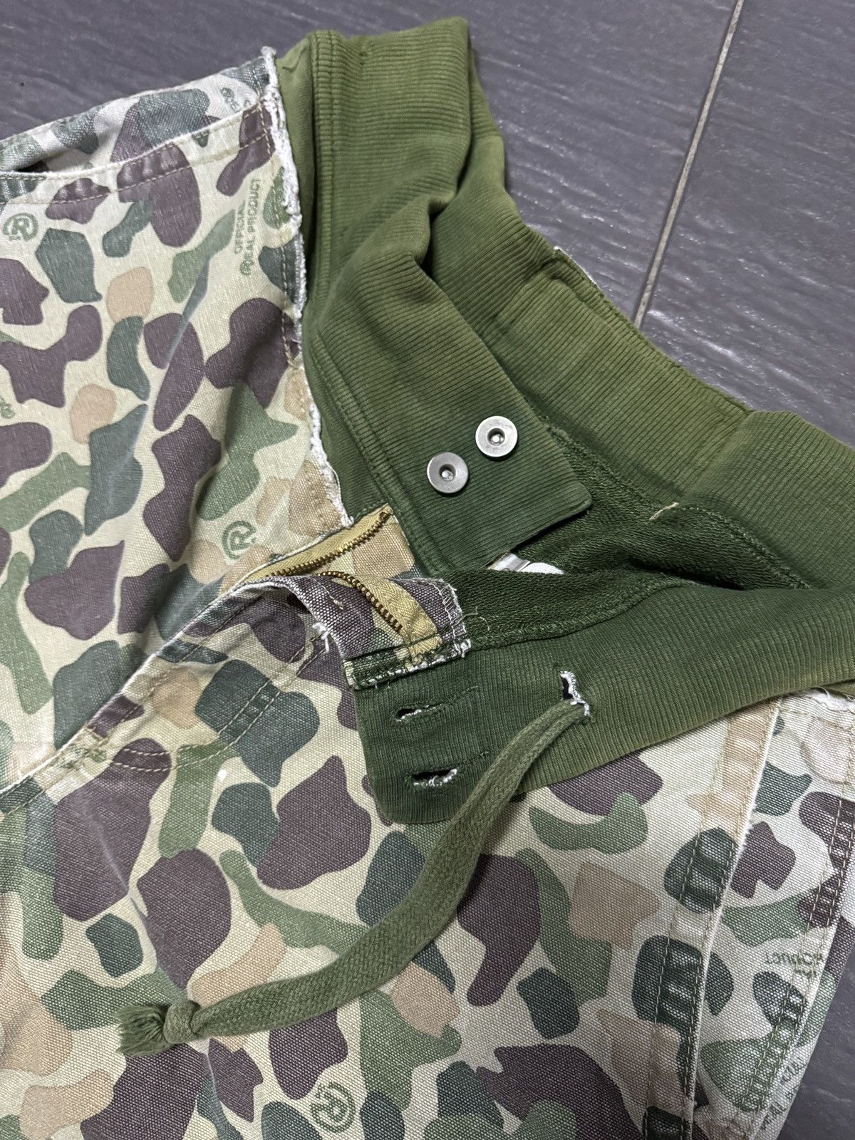 Japanese Brand B REAL VOICE DUCK CAMO PANTS Size US 33 - 3 Thumbnail