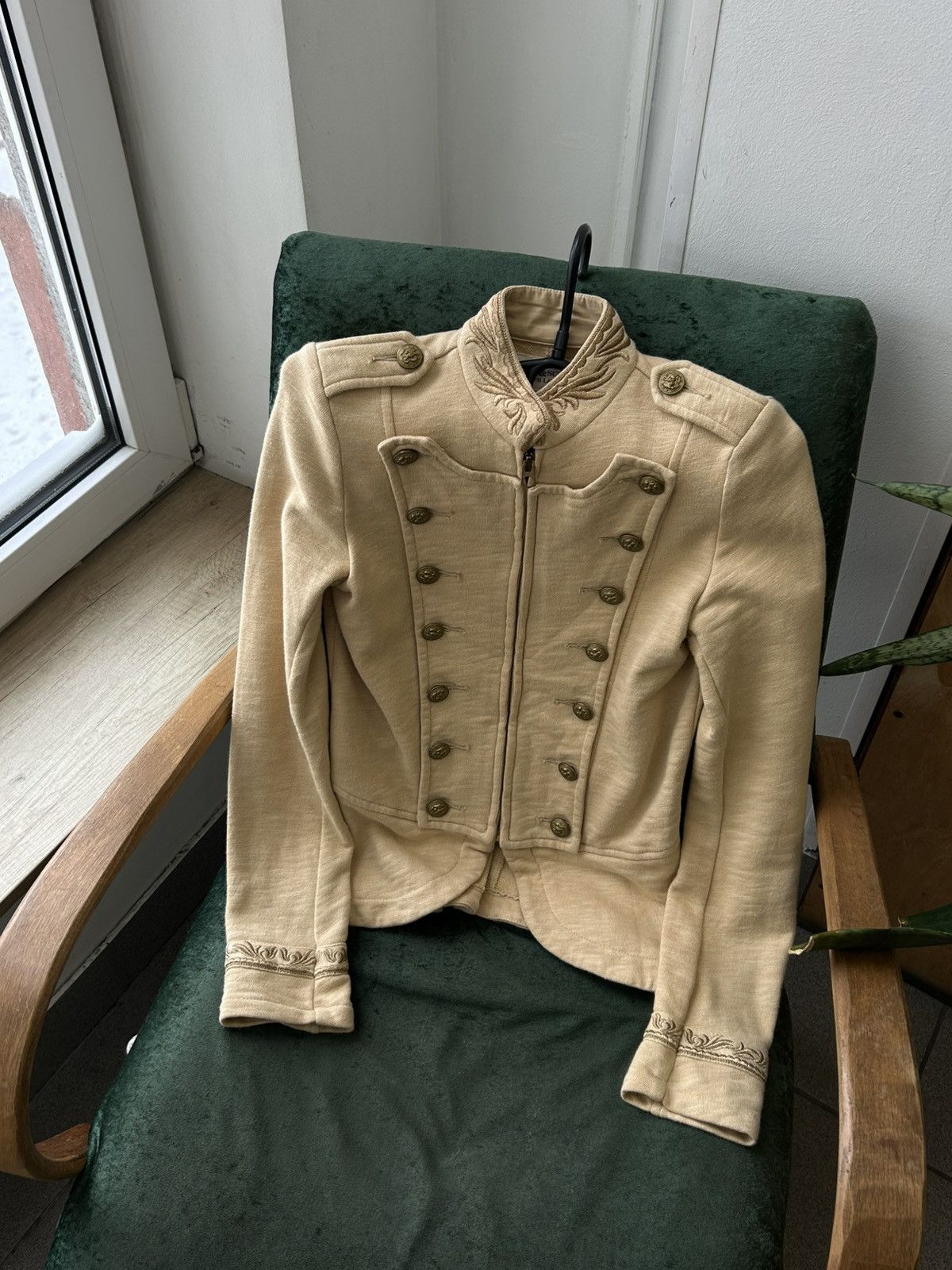 Denim & Supply Ralph Lauren Denim & Supply Ralph Lauren Military Jacket beige Sherpa xs Size XS / US 0-2 / IT 36-38 - 6 Thumbnail