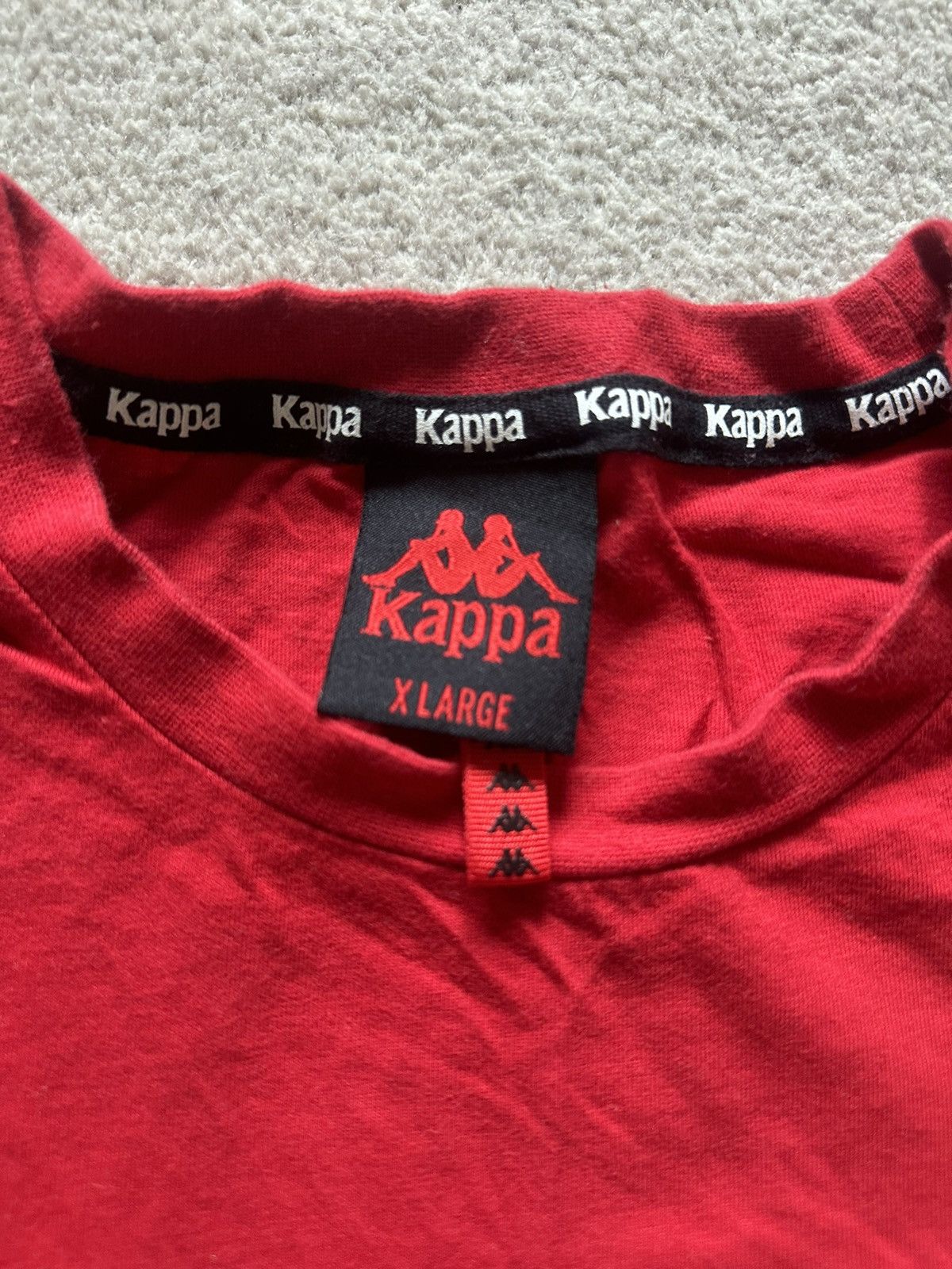Other Culture Kings x KAPPA red shirt Size US XL / EU 56 / 4 - 2 Thumbnail