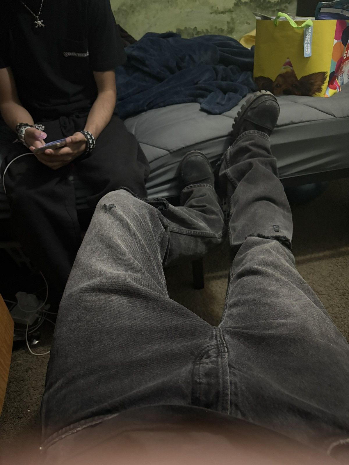 Enfants Riches Deprimes enfants riches deprimes wider leg flared denim Size US 30 / EU 46 - 9 Thumbnail