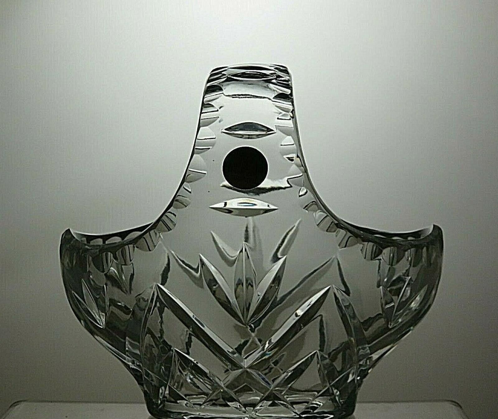 Other Zwiesel Cristallerie Crystal Cut Handed Fruit Basket 6 3/4" Size ONE SIZE - 2 Thumbnail