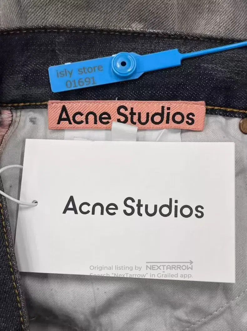 Acne Studios Acne Studios 2024 Fall/Winter Series 2021M Painted Wide Le Size US 31 - 5 Thumbnail