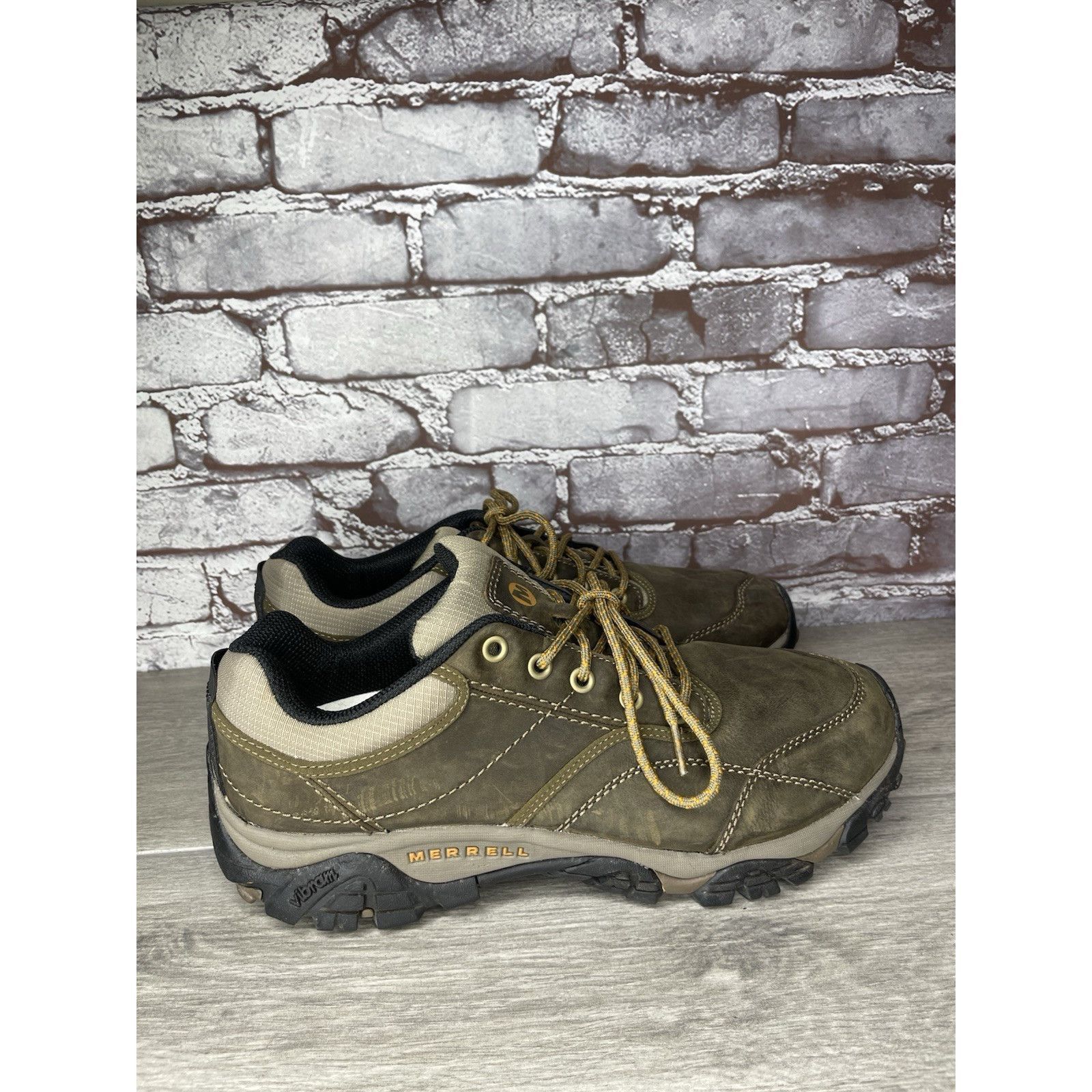 Merrell Merrell Kangaroo Performance Leather Trail Hiking Shoes Vibr Size US 12 / EU 45 - 16 Thumbnail