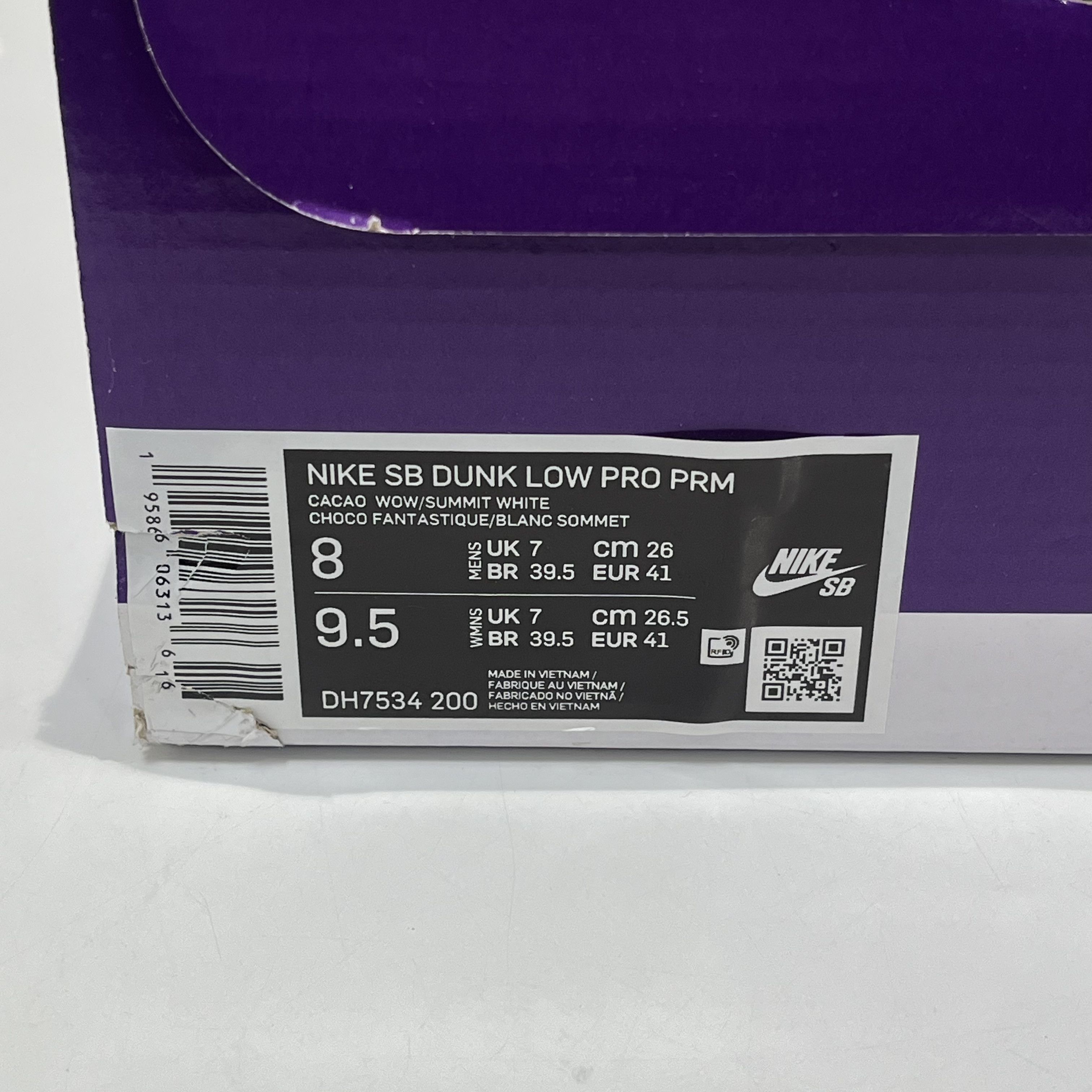 Nike Nike SB Dunk Low Pro Paisley Brown Size US 8 / EU 41 - 8 Thumbnail