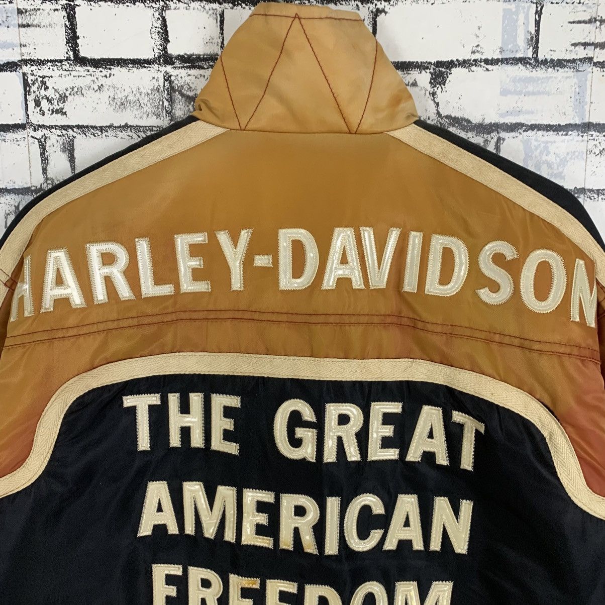 Harley Davidson Vintage Harley Davidson Motorcycle Riding Jacket Size US L / EU 52-54 / 3 - 9 Thumbnail