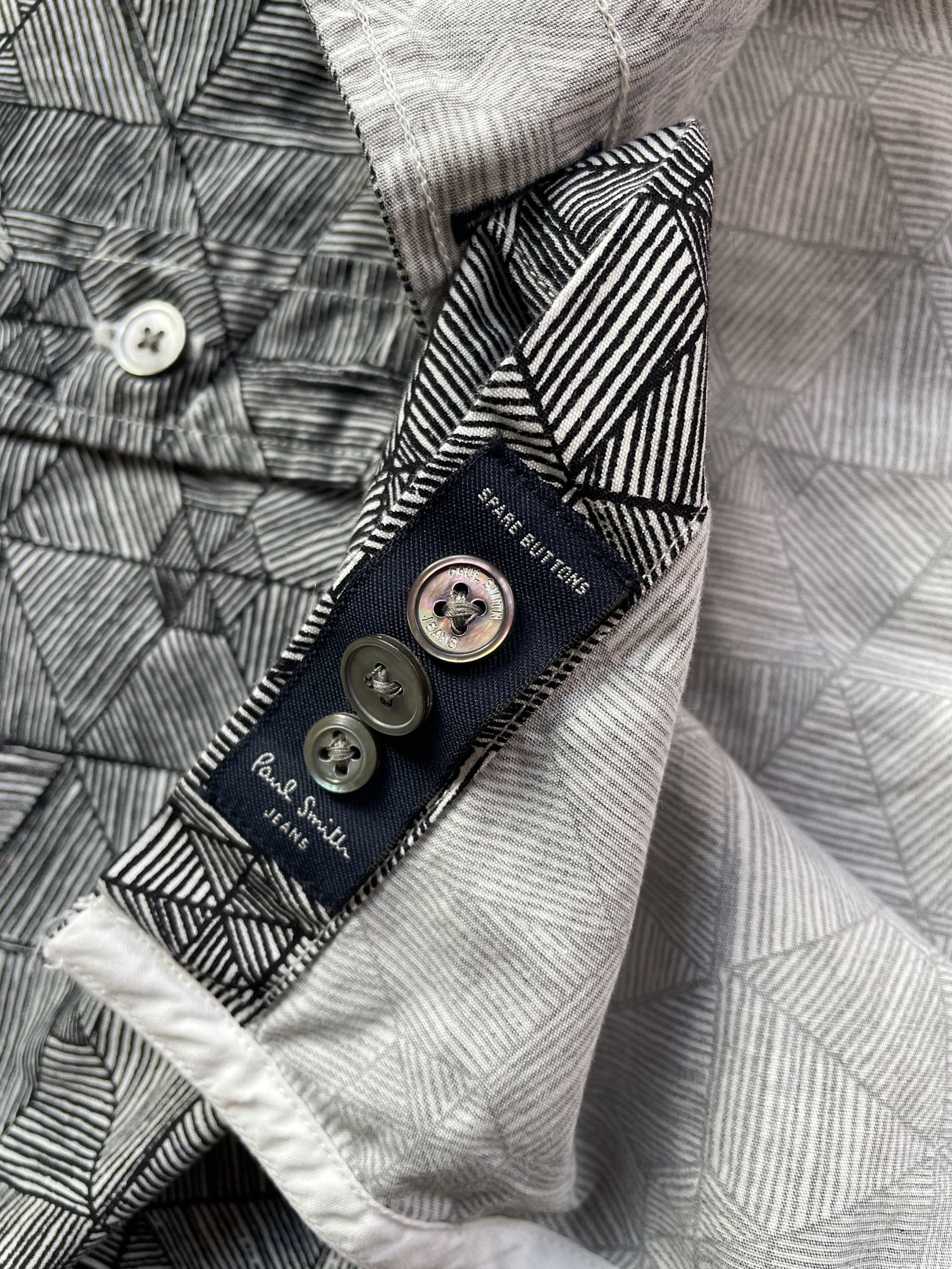 Paul Smith Paul Smith Pattern Formal Casual Shirt 7481AC Size US XL / EU 56 / 4 - 4 Thumbnail