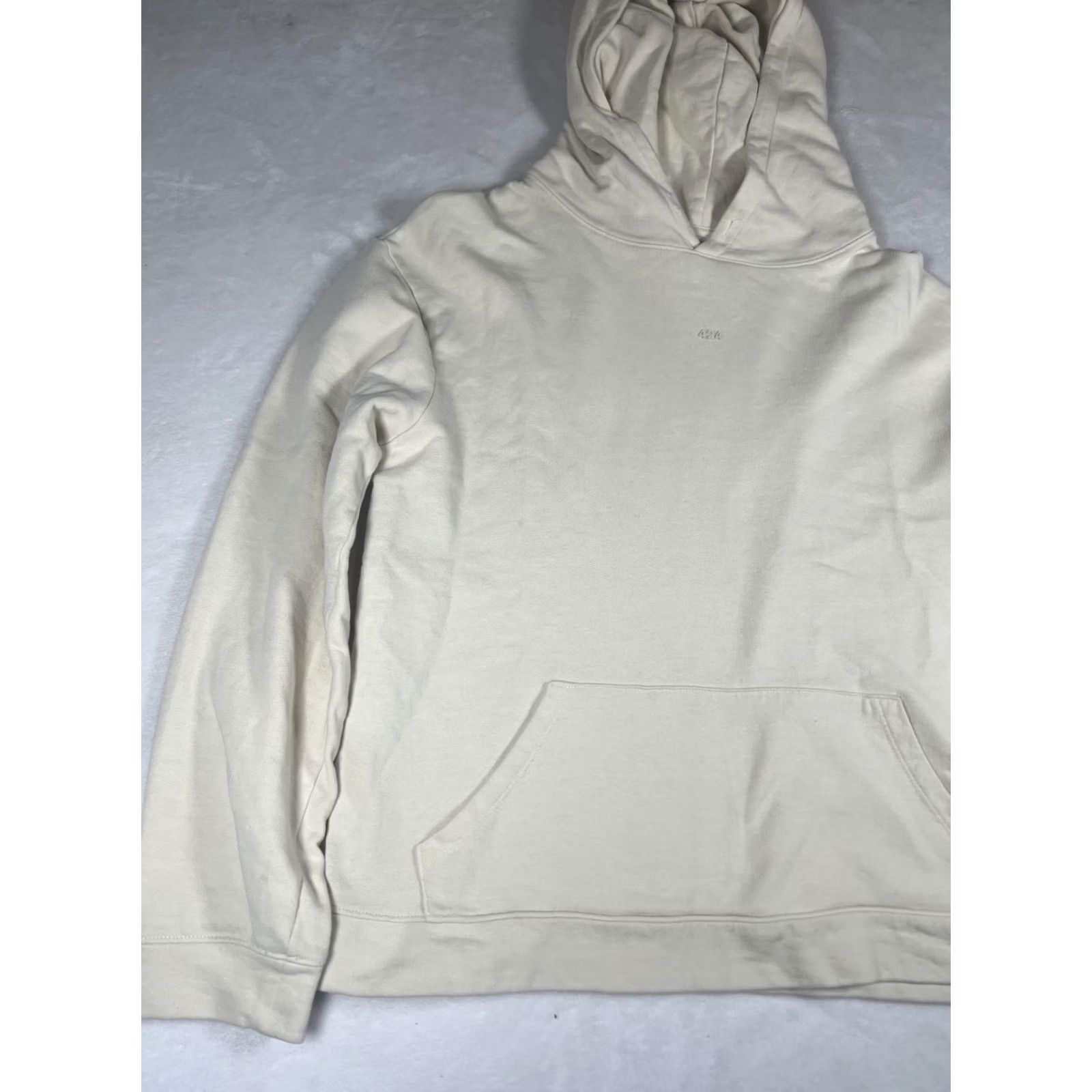 Vintage 424 Hoodie Mens M White 100% Cotton Pullover Logo Italy Size US M / EU 48-50 / 2 - 3 Thumbnail