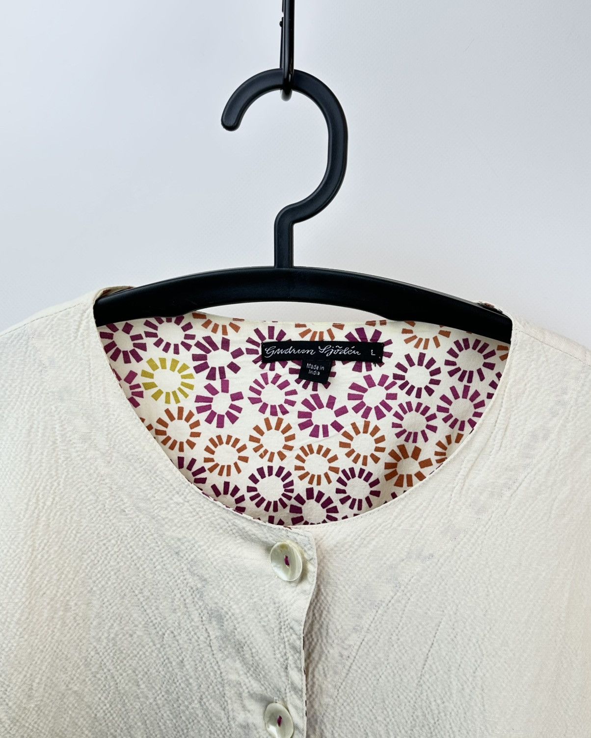 Gudrun Sjoden Gudrun Sjoden Tunic Jacket L with Belt Linen/Bomull Pockets Size L / US 10 / IT 46 - 2 Thumbnail