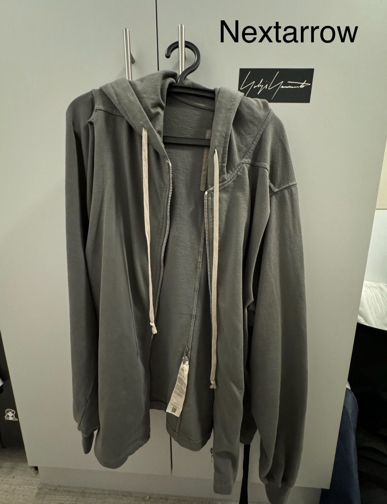 Rick Owens Rick Owens Drkshdw darkshow Men's Green Blue Zipper Hoodie Size US M / EU 48-50 / 2 - 1 Thumbnail