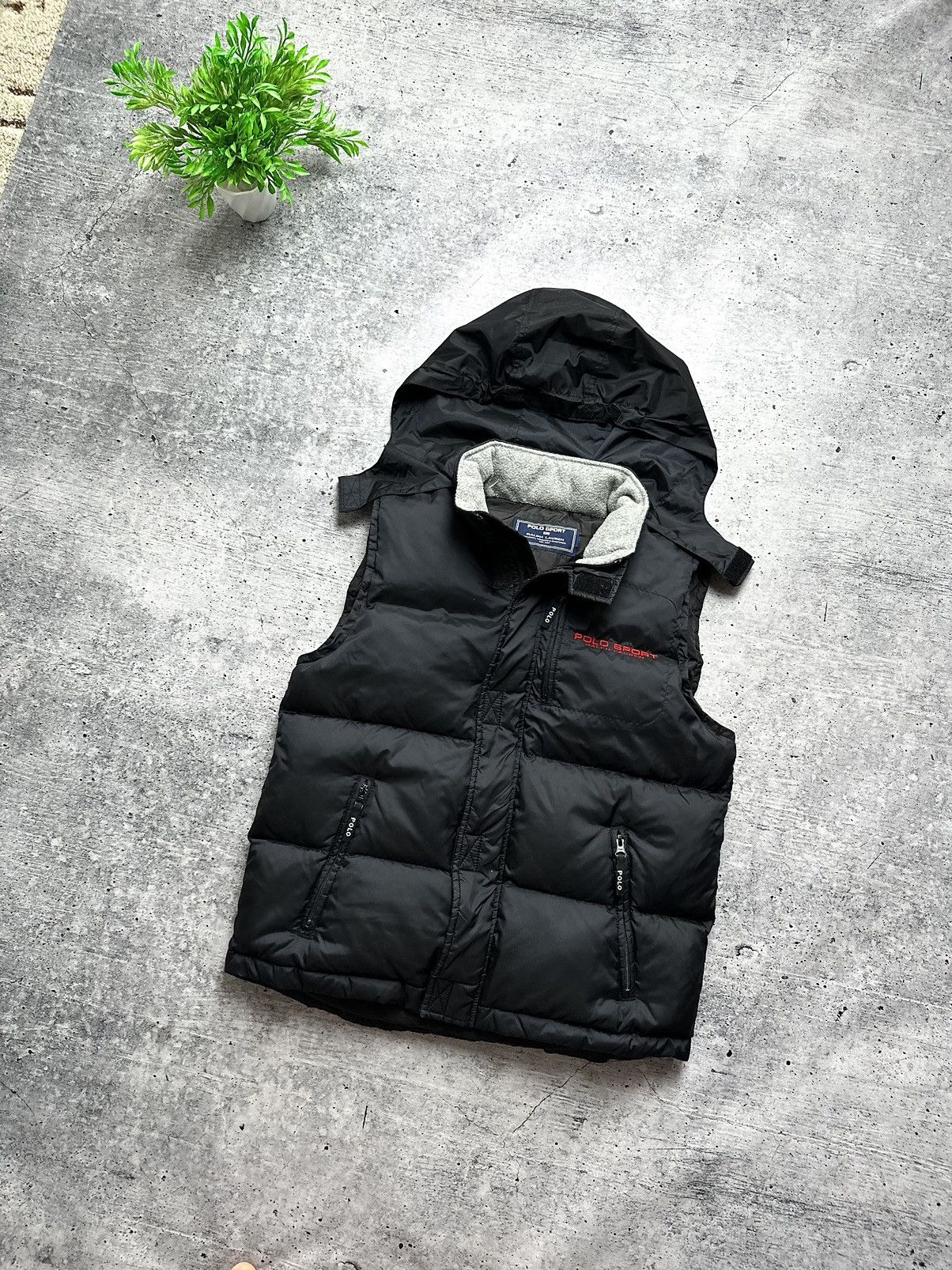 Polo Ralph Lauren × Vintage Vintage 90s Polo Ralph Lauren Sport Down Puffer Y2K Vest Size S / US 4 / IT 40 - 2 Thumbnail