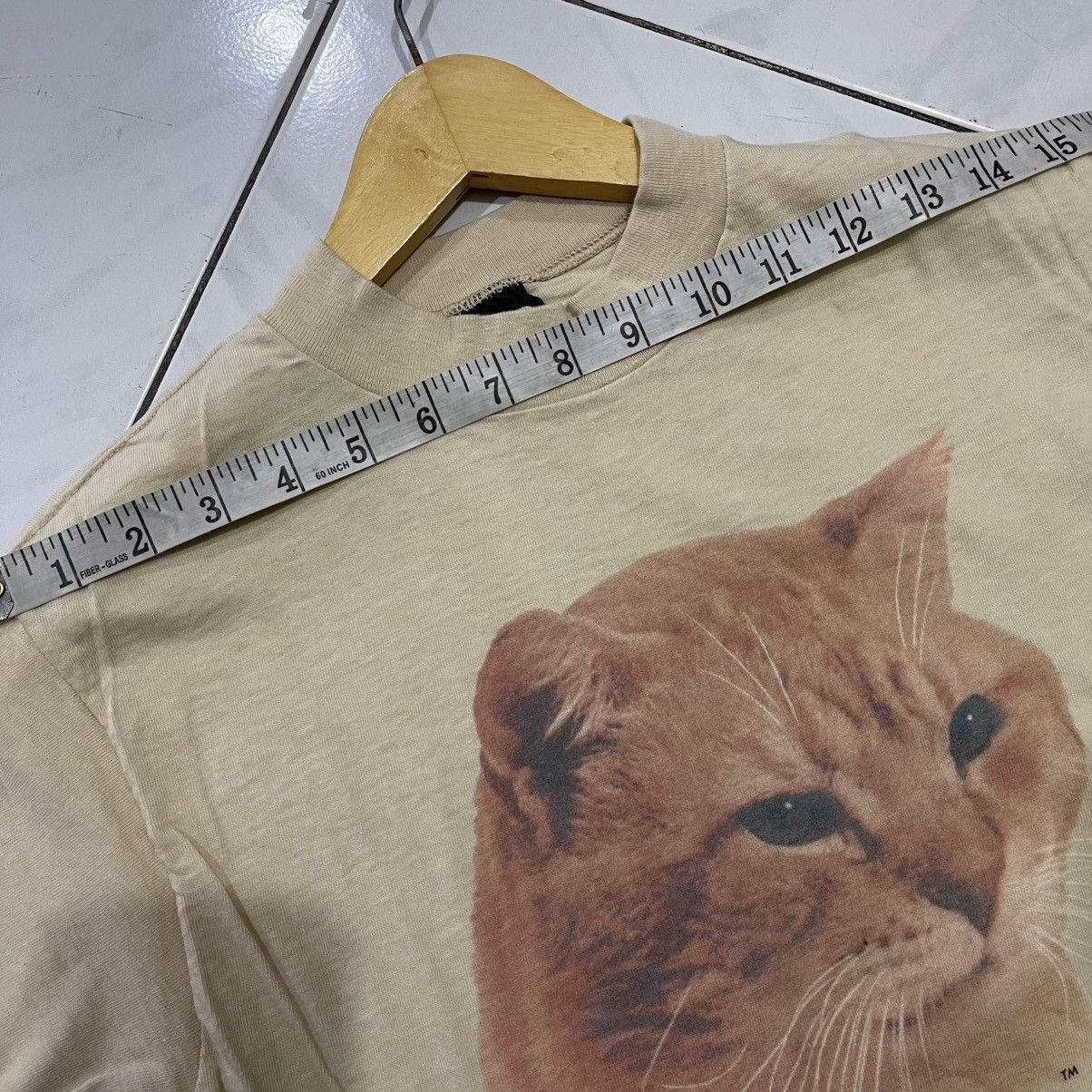 Vintage Rare 80s cat morris tee Size US S / EU 44-46 / 1 - 7 Thumbnail