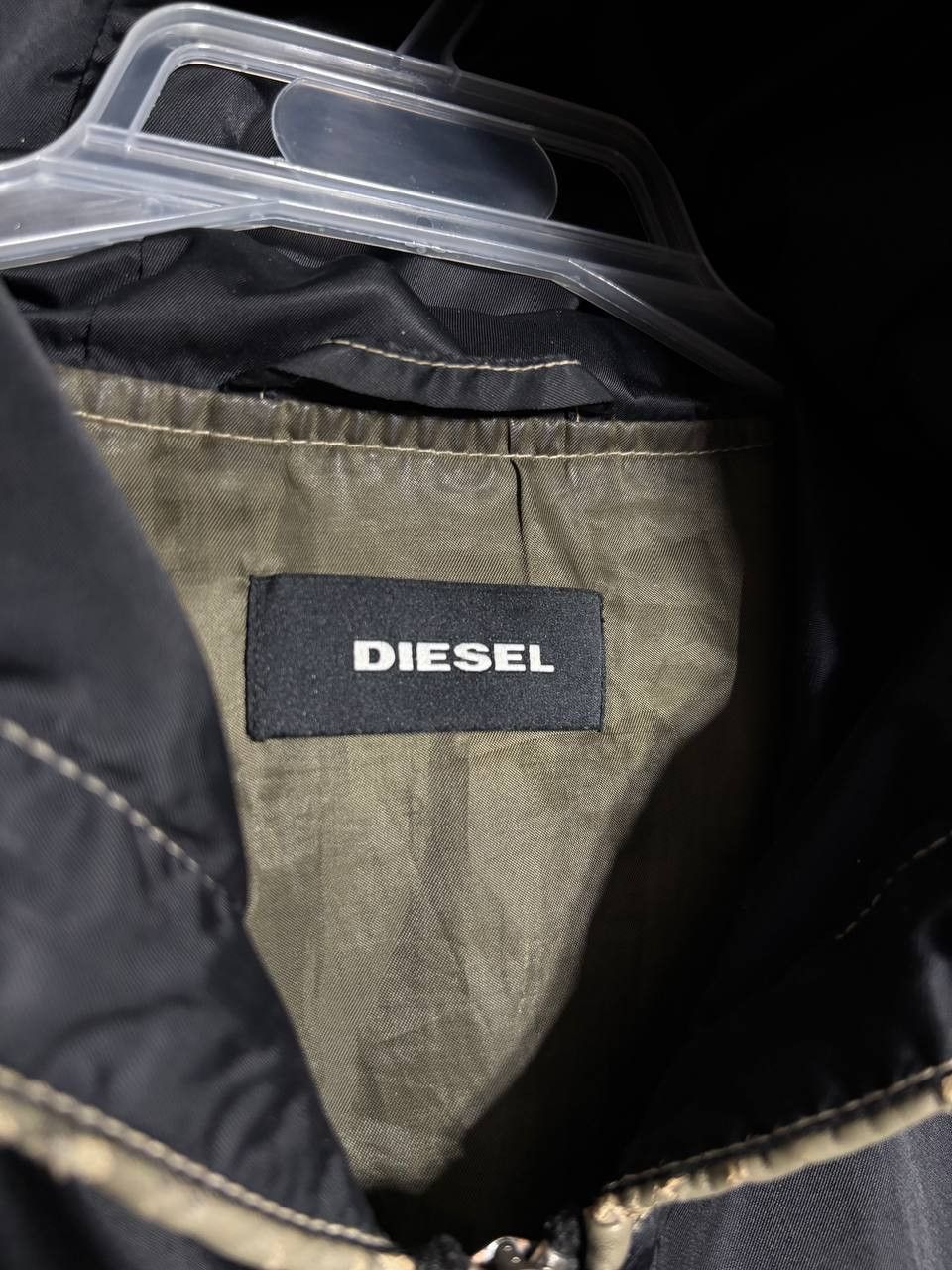 Diesel Vintage Diesel Nylon Leather Inserts RARE Bomber Jacket Size US L / EU 52-54 / 3 - 20 Thumbnail