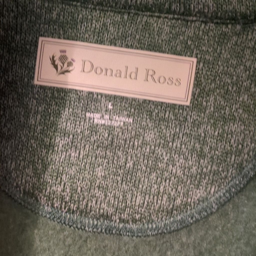 Donald Ross Donald Ross Sportswear Green Golf 1/2 Zip Pullover Sz. Large Size US L / EU 52-54 / 3 - 3 Thumbnail