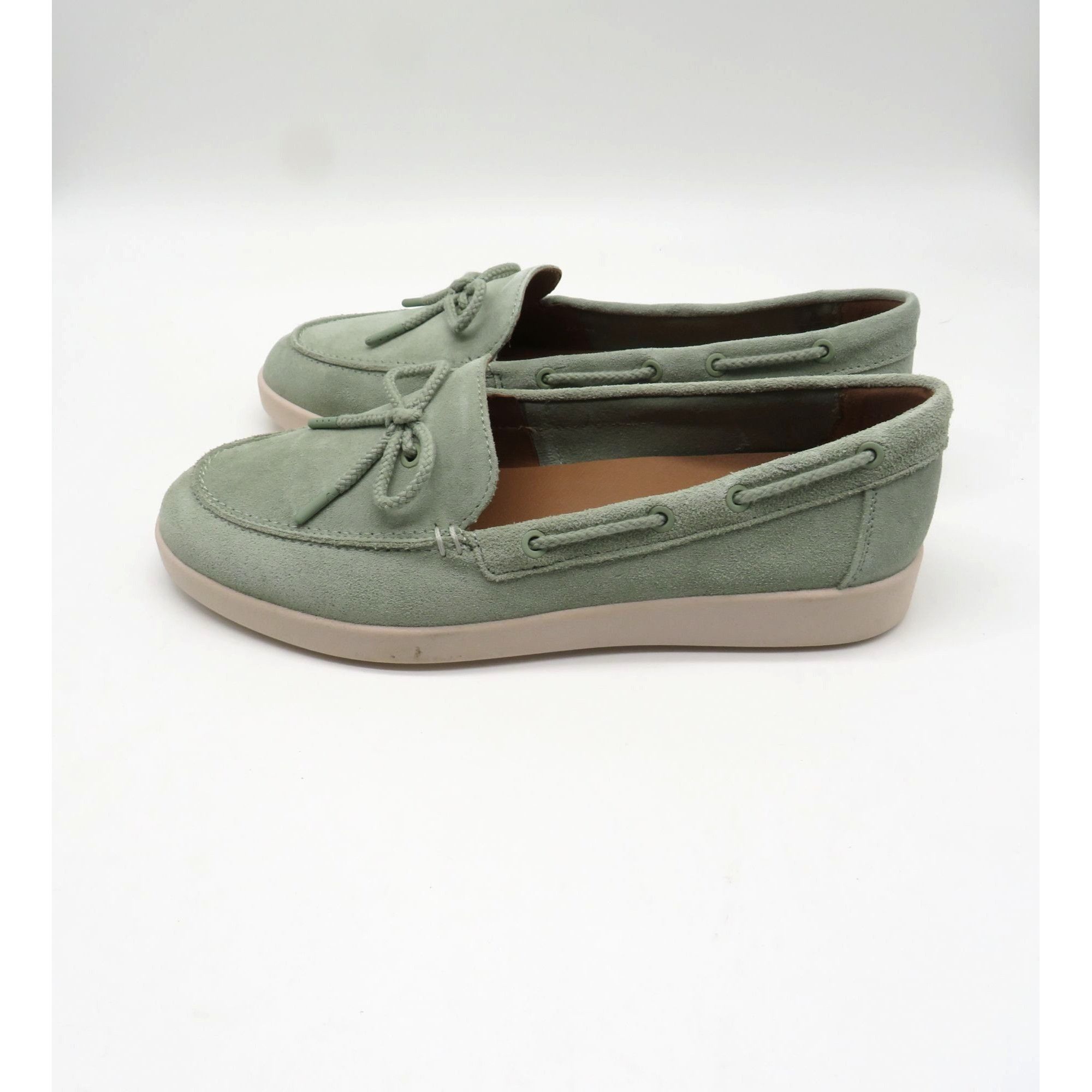 Naturalizer Naturalizer Keelboat Women's Green Suede Boat Shoes 9.5 NEW Size US 9.5 / IT 39.5 - 5 Thumbnail