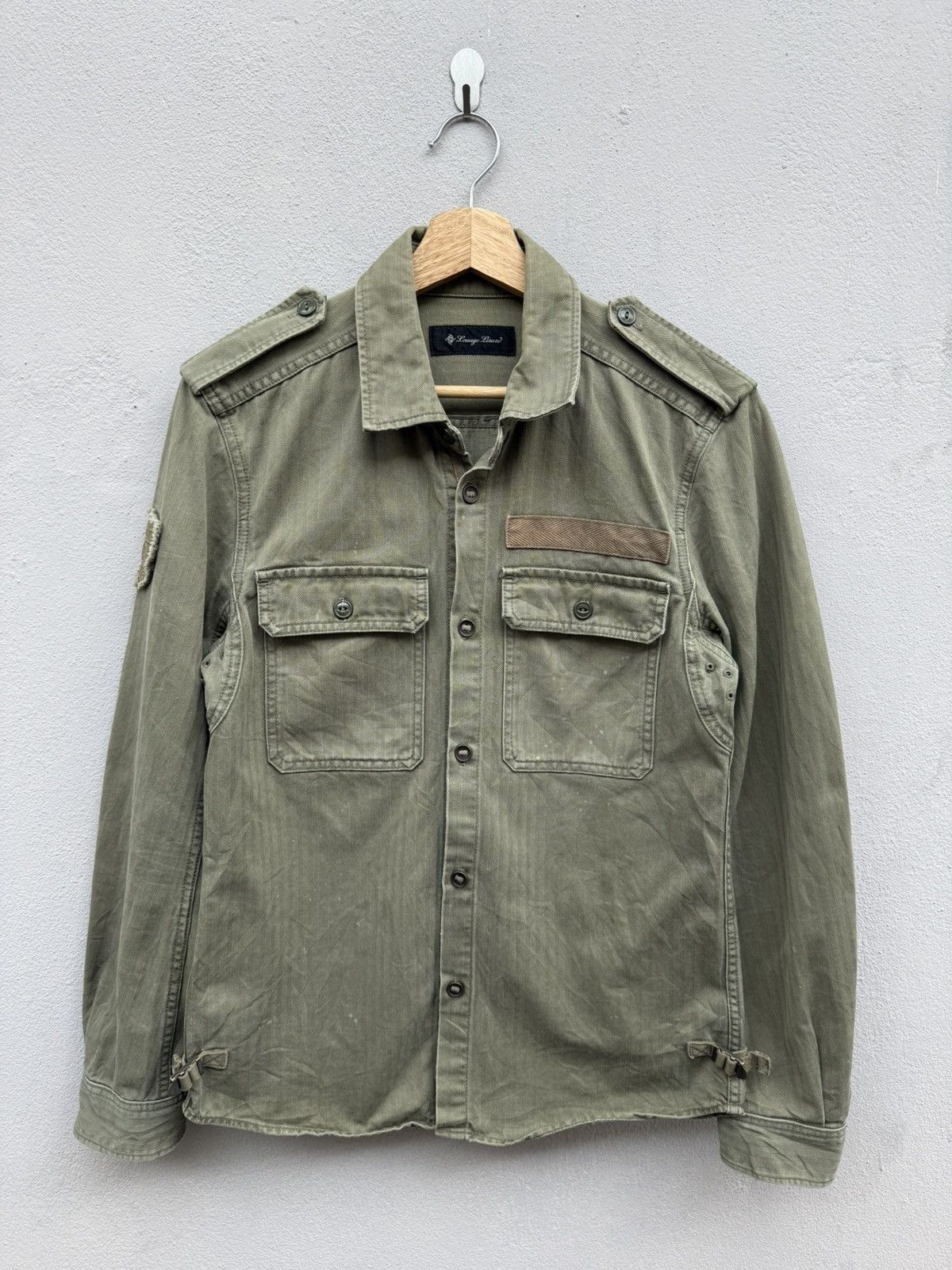 Lounge Lizard Lounge Lizard 60s Military Issued Herringbone Twill Army Size US S / EU 44-46 / 1 - 1 Thumbnail