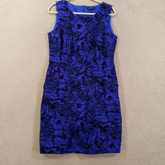 Lands end velvet clearance dress