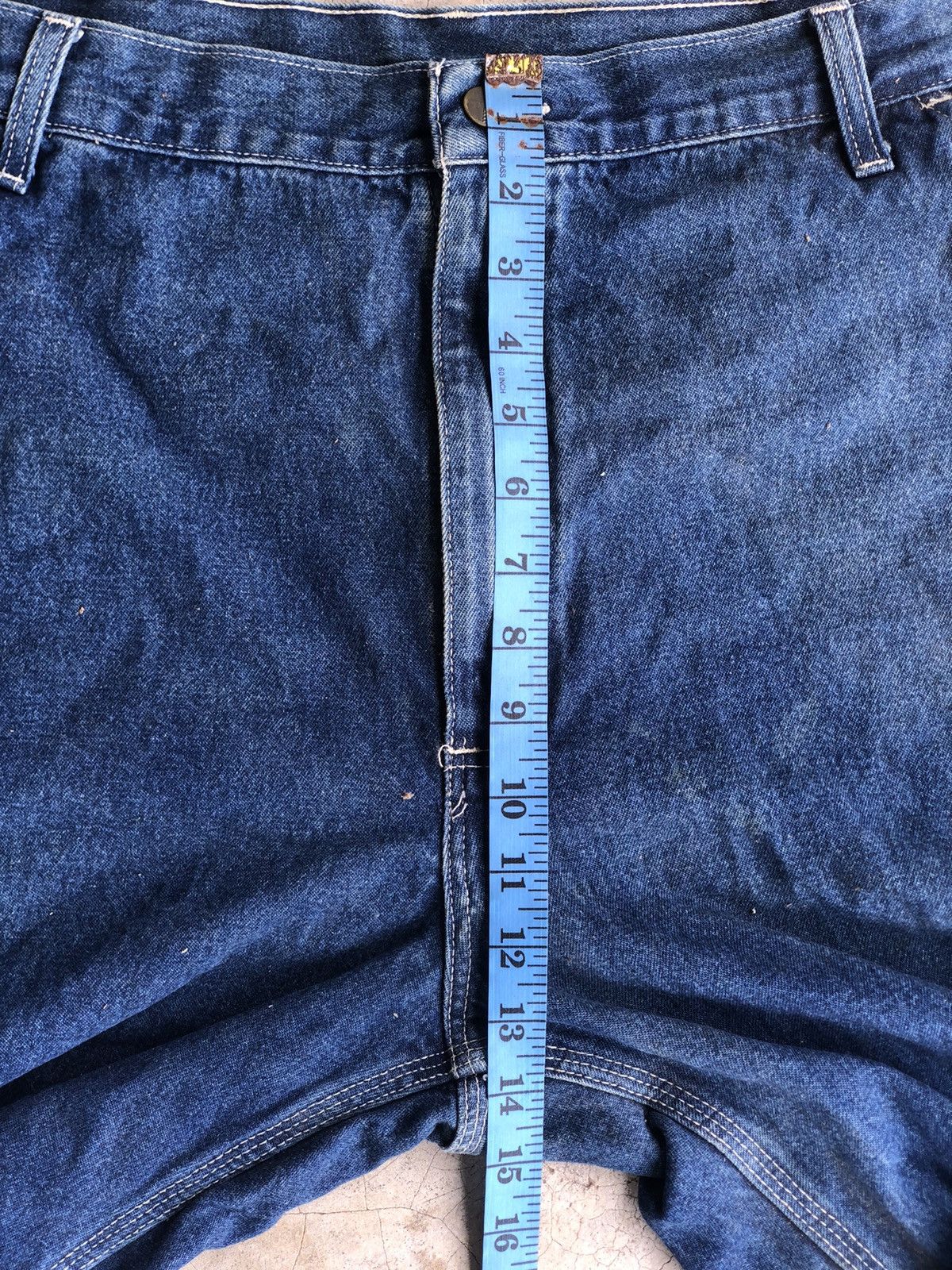 Carhartt × Vintage 🔥Vintage Carhartt Denim Double Knee Work Pants Size US 38 / EU 54 - 7 Thumbnail
