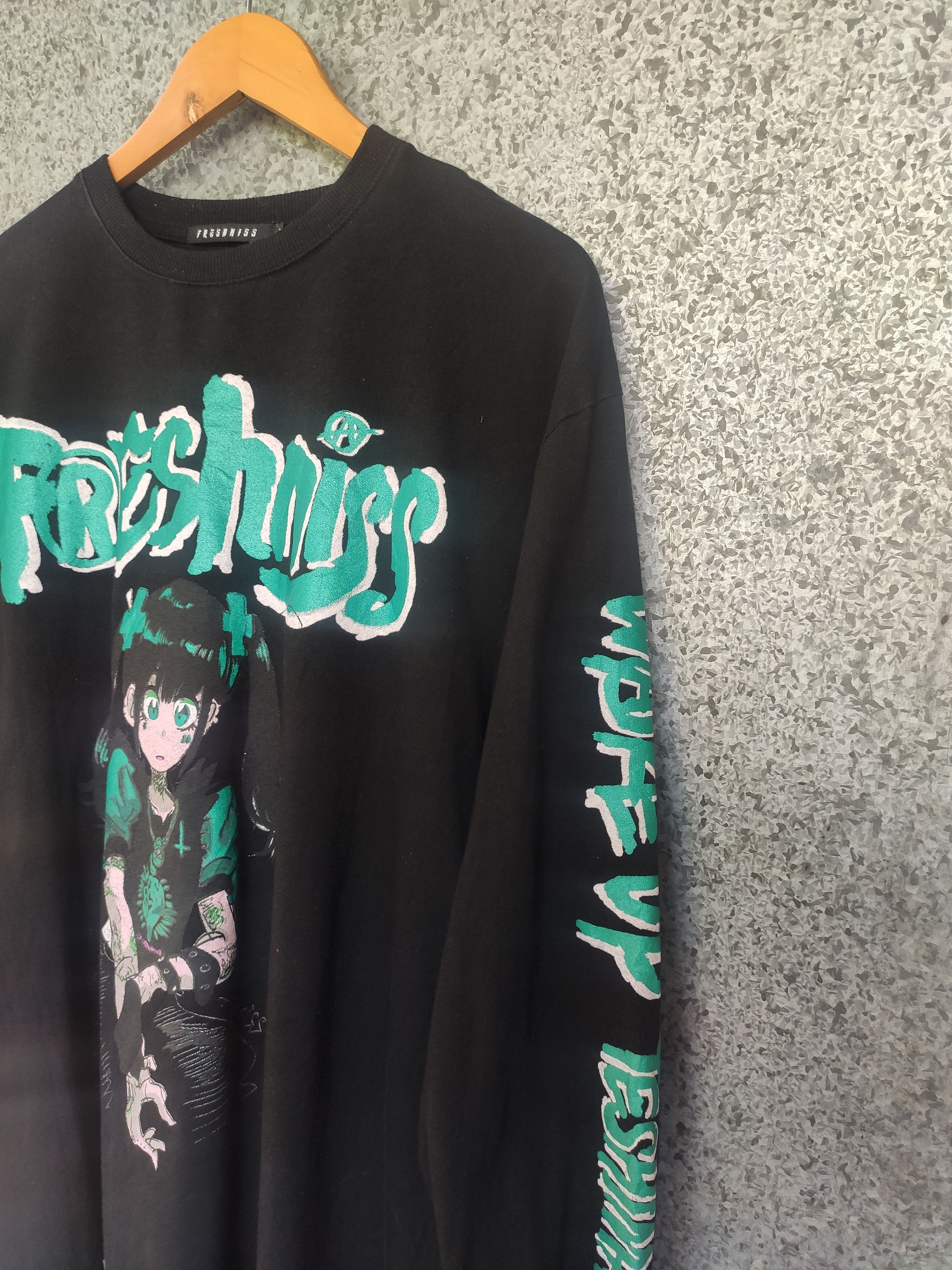 Japanese Brand Freshniss t shirt long sleeve Size US L / EU 52-54 / 3 - 3 Thumbnail