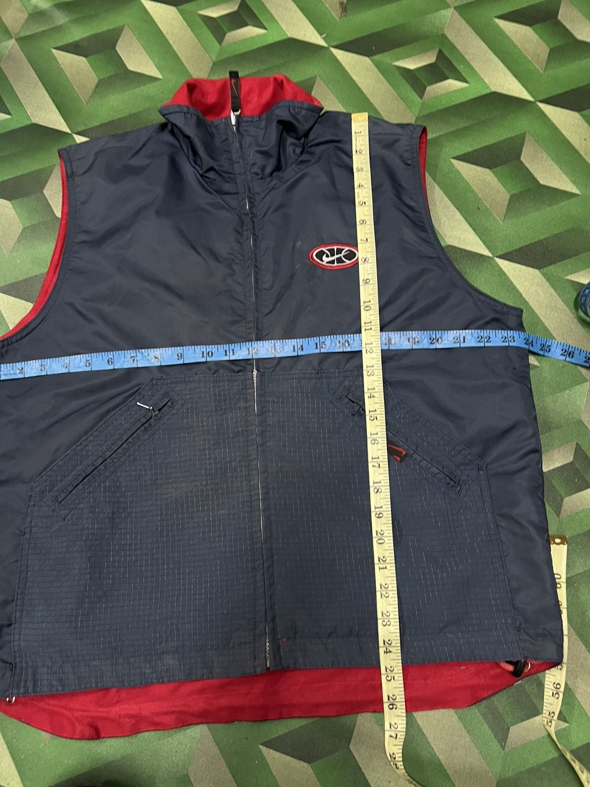 Nike × Vintage Nike vest Vintage Reversible Size US L / EU 52-54 / 3 - 9 Thumbnail