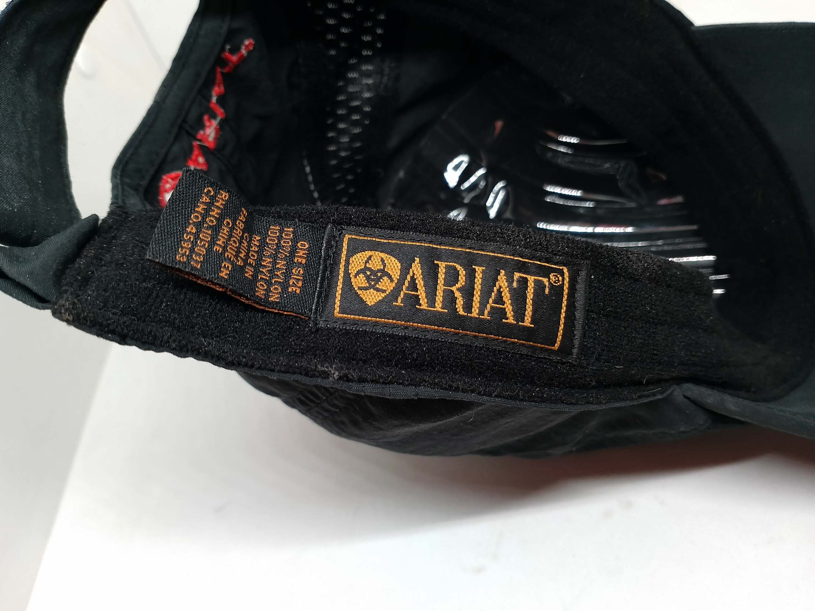 Ariat Ariat Cap - Black - Nylon - Flounce Lettering Size ONE SIZE - 7 Thumbnail