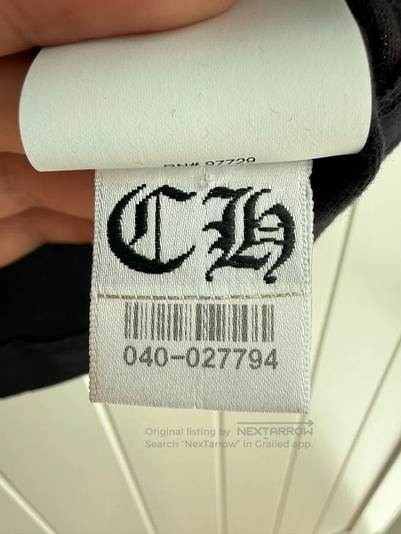 Chrome Hearts Chrome Hearts Size S Black and white color matching horsesh Size US S / EU 44-46 / 1 - 6 Thumbnail