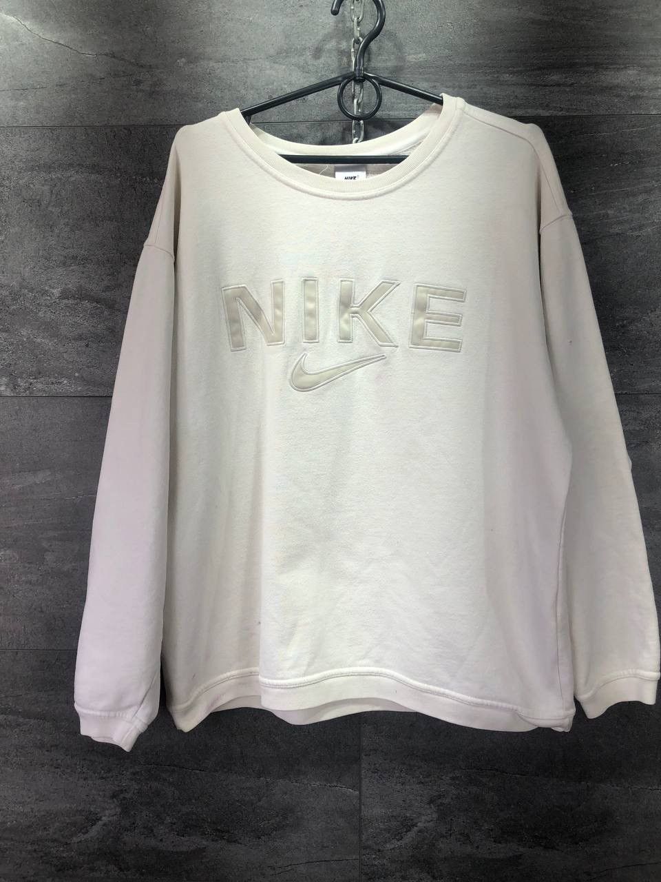 Vintage Vintage Nike Centr Big Logo Swoosh Sweatshirt Rare Size M Size US M / EU 48-50 / 2 - 1 Thumbnail