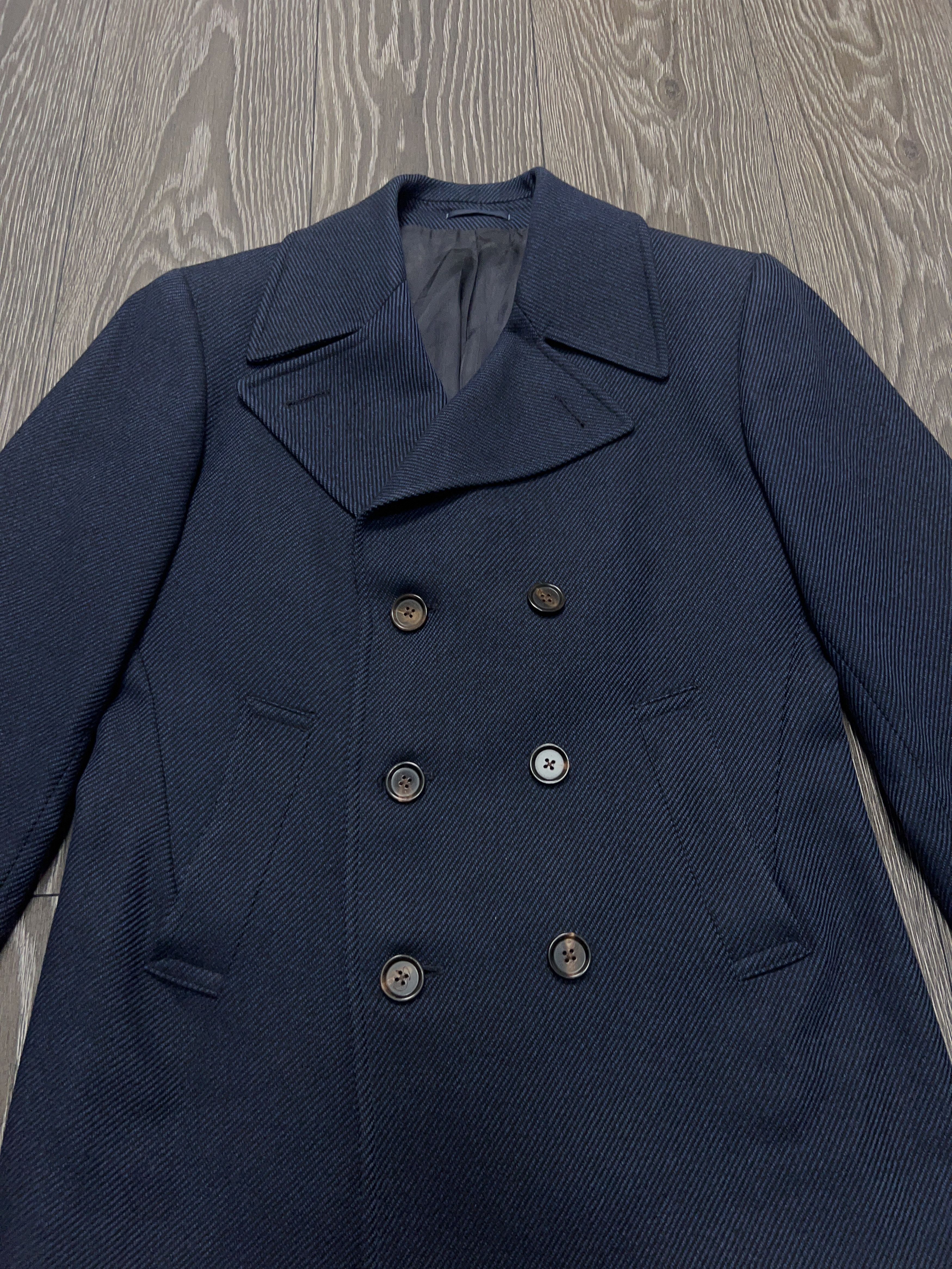 SCABAL Die Manufaktur Double Breasted Coat Jacket Wool Size 46/48R Size US S / EU 44-46 / 1 - 3 Thumbnail