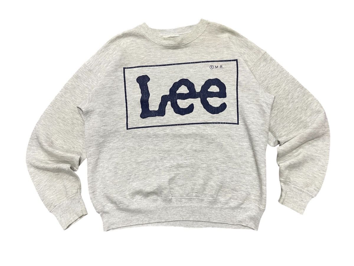 Lee 90s LEE BIG LOGO CREWNECK NICE DESIGN Size US M / EU 48-50 / 2 - 1 Thumbnail
