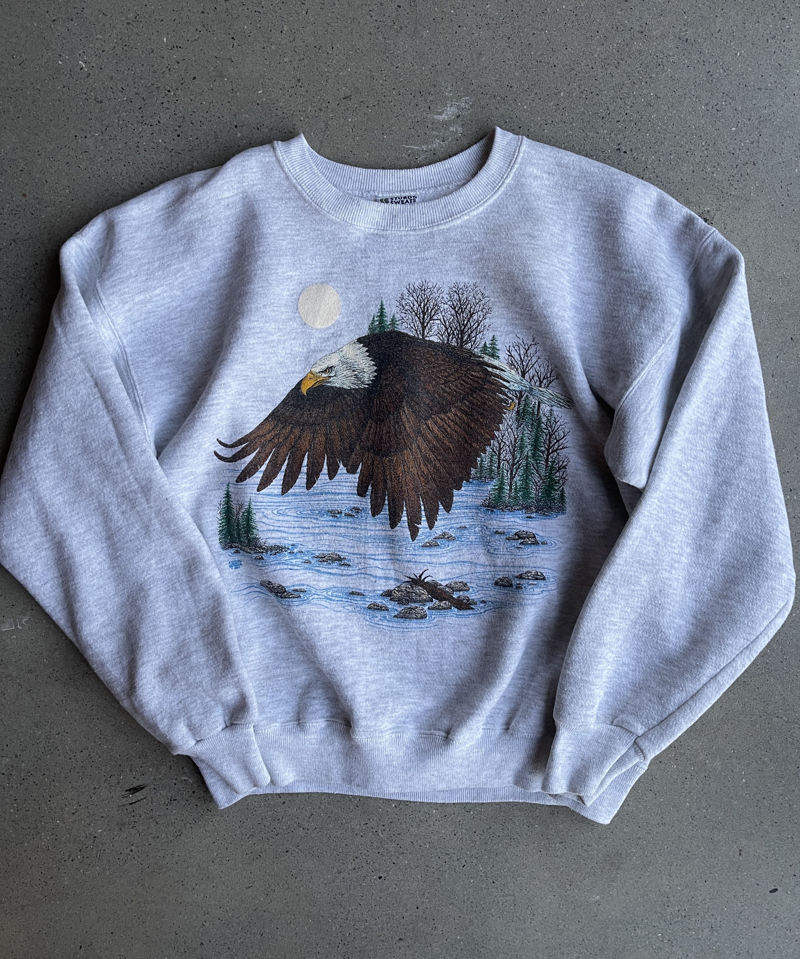 Lee 1990's MADE IN USA LEE SPORTS EAGLE CREWNECK Size US S / EU 44-46 / 1 - 1 Preview