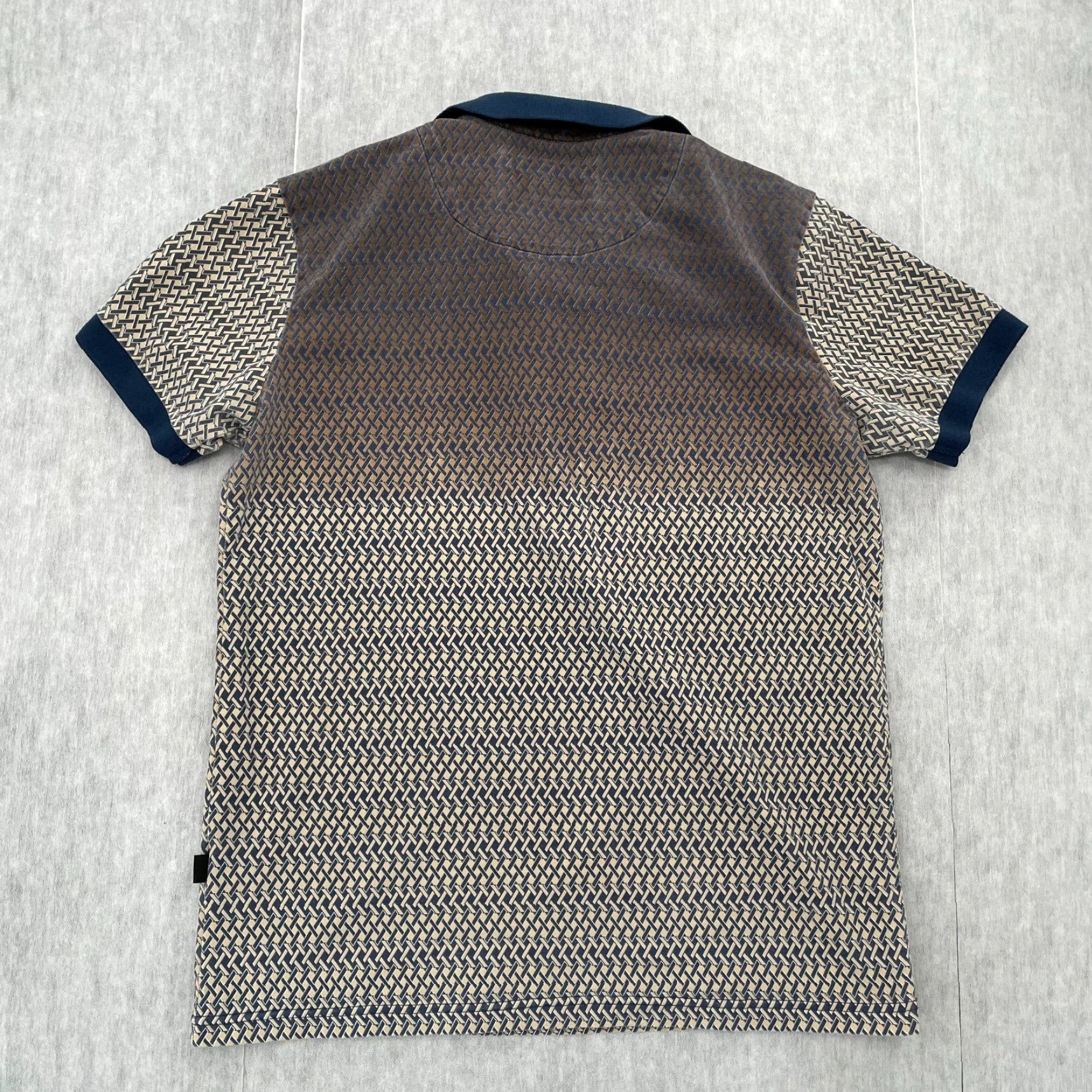 Vintage VINTAGE Barabas Shirt Adult Large Polo Cotton All Over Print Button Collar Mens L Size US L / EU 52-54 / 3 - 2 Thumbnail