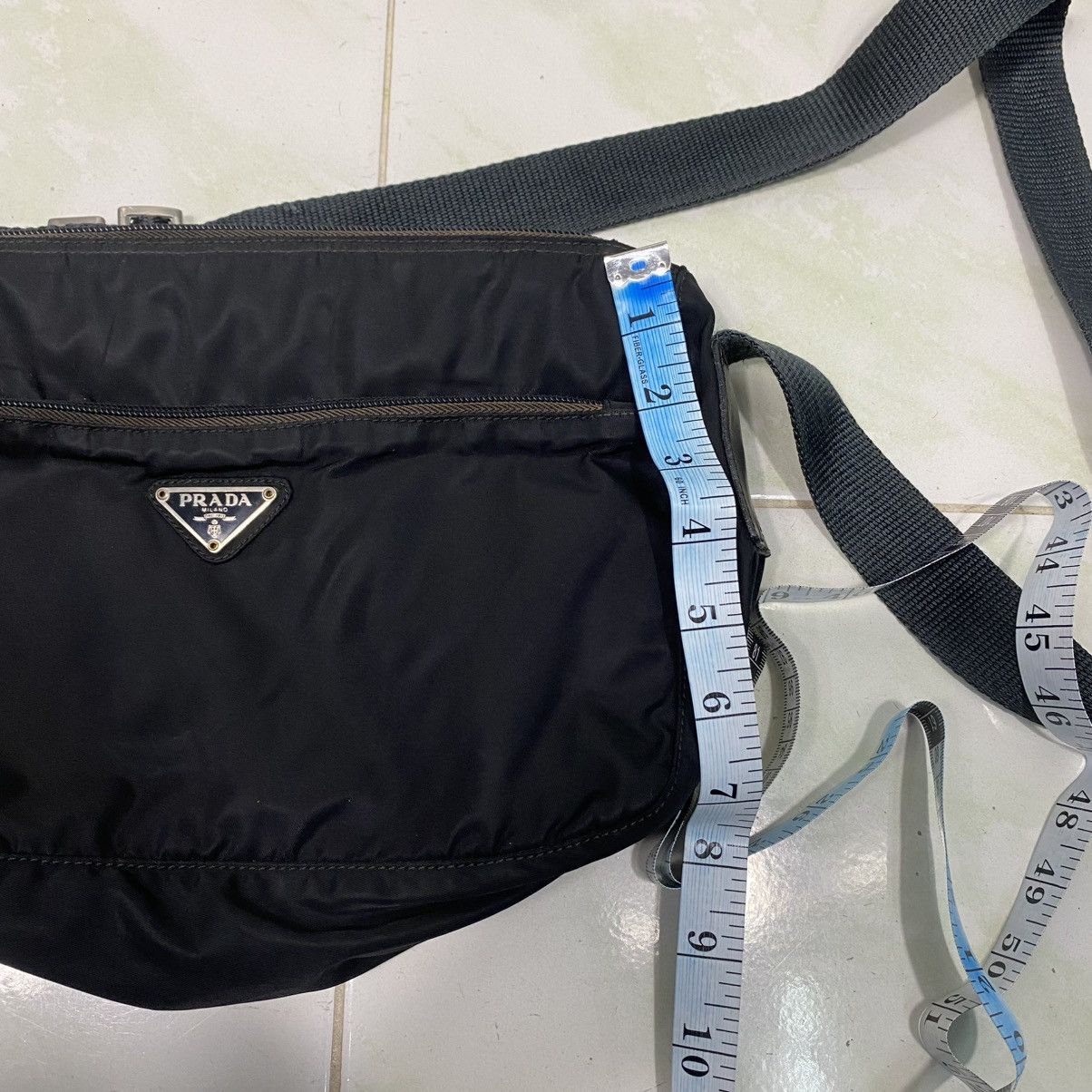 Prada 🔥VINTAGE SLING BAG PRADA MILANO Size ONE SIZE - 24 Thumbnail