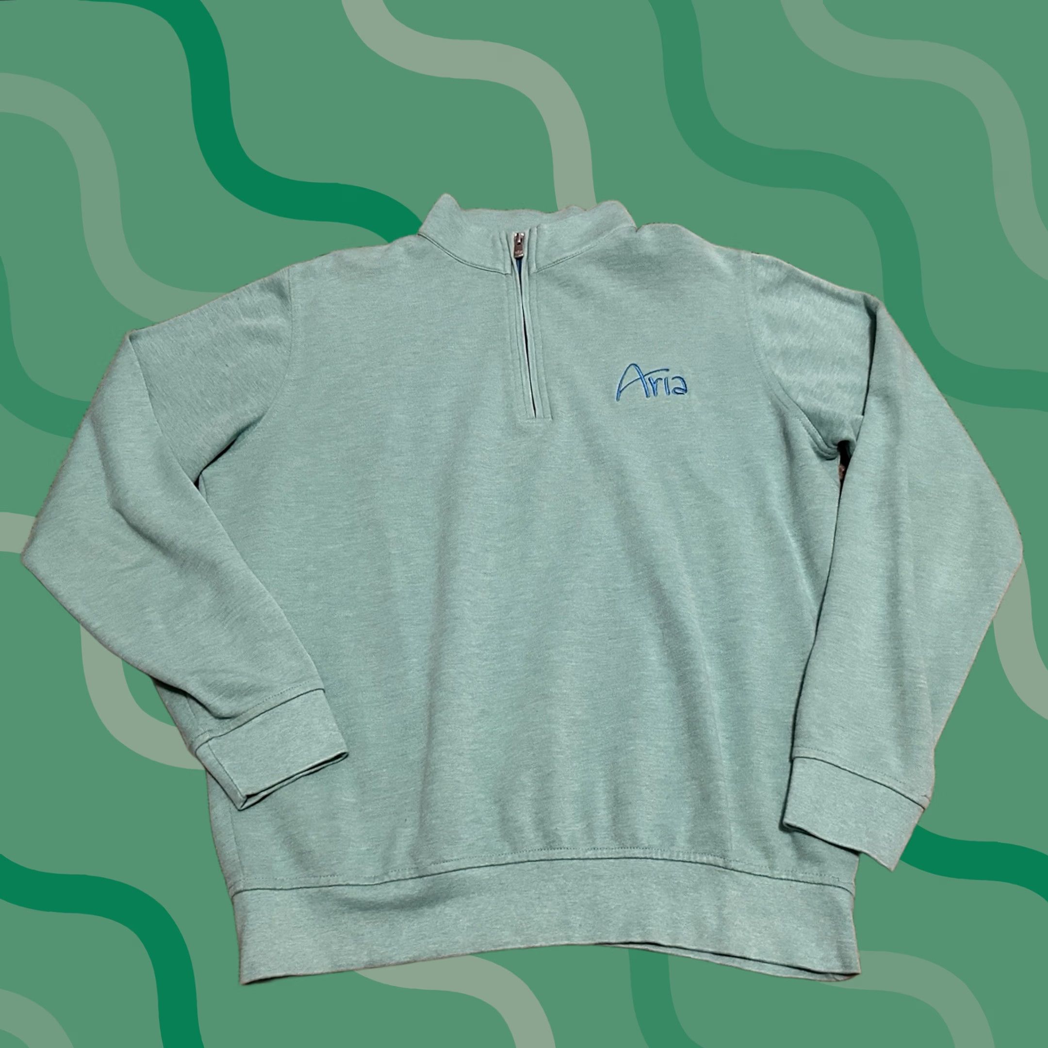 Peter Millar Peter Millar Crown Comfort Interlock 1/4 Zip Men’s Small Golf Performance Sweater Green Long Sleeve Mock Neck Size US S / EU 44-46 / 1 - 1 Thumbnail
