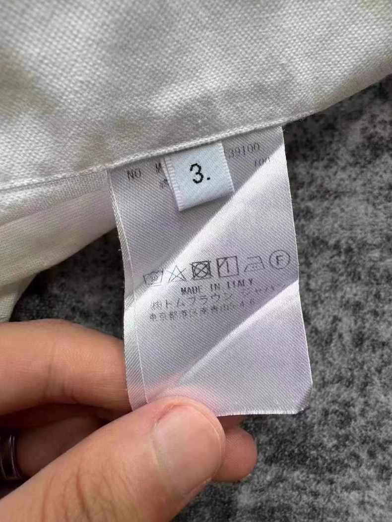 Thom Browne Thom Browne White shirt 2503-Nextarrow Size US L / EU 52-54 / 3 - 5 Thumbnail