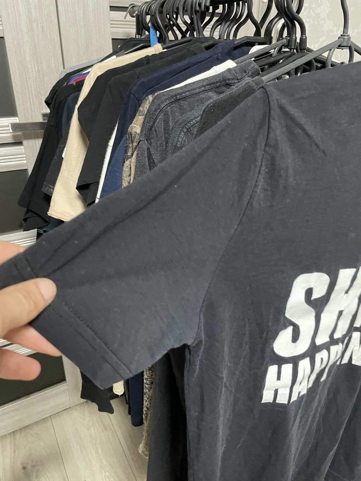 Band Tees Vintage Shit Happens Tee Humor T Shirt Size US S / EU 44-46 / 1 - 4 Thumbnail