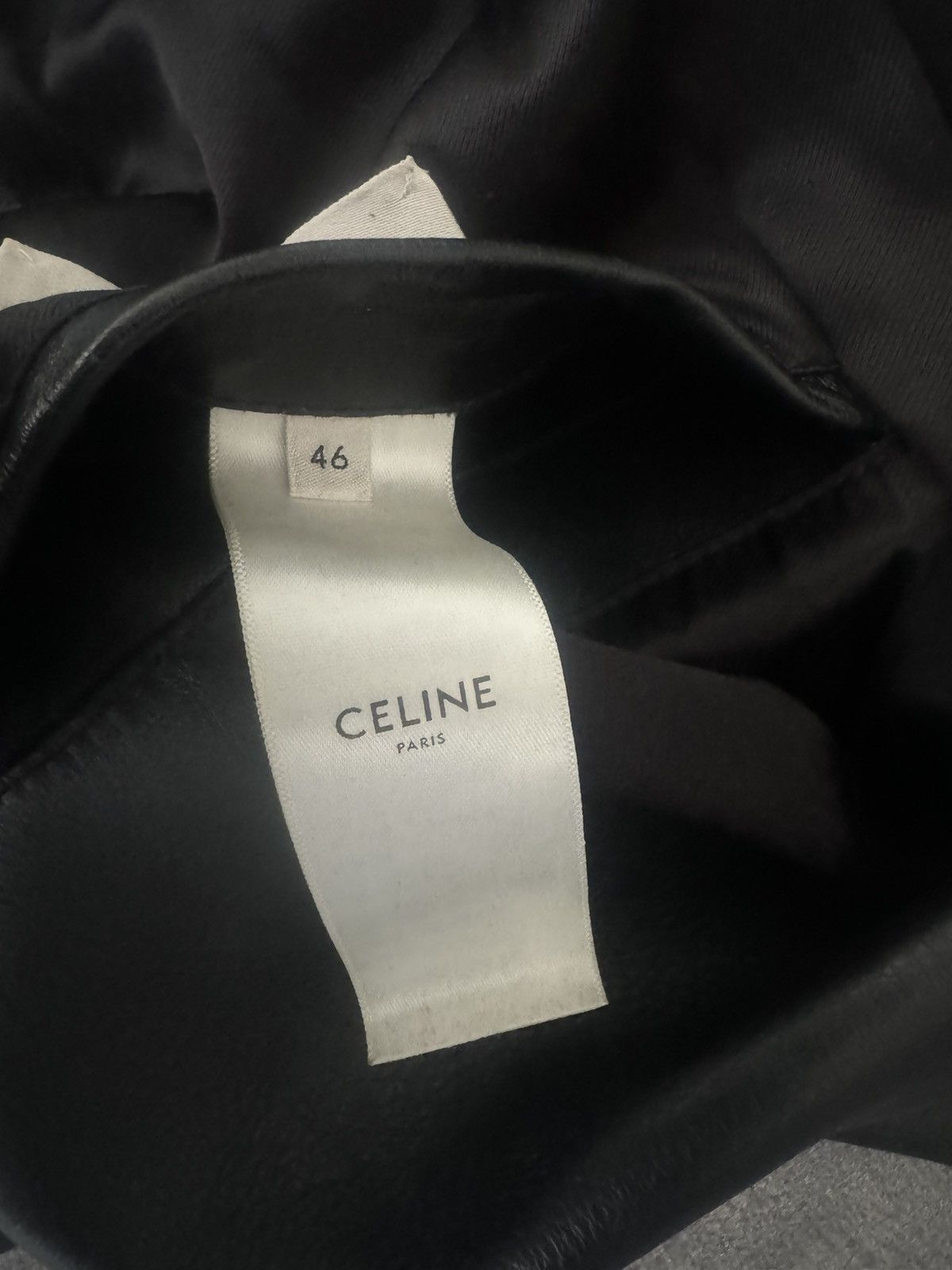 Celine Celine Leather Jacket Size US S / EU 44-46 / 1 - 4 Thumbnail