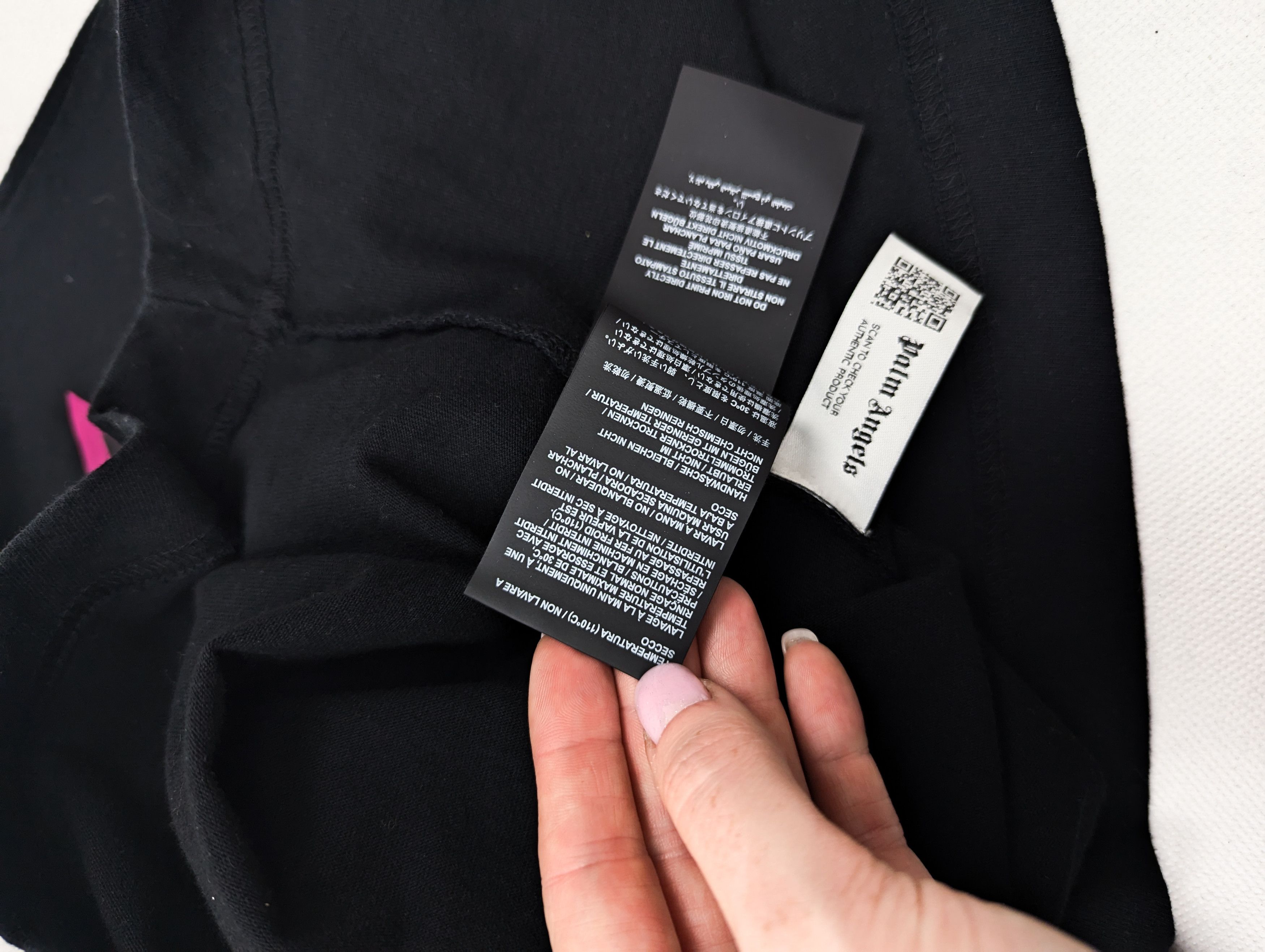 Palm Angels Palm Angels - Doubled Logo Over T-Shirt Size US XS / EU 42 / 0 - 7 Thumbnail
