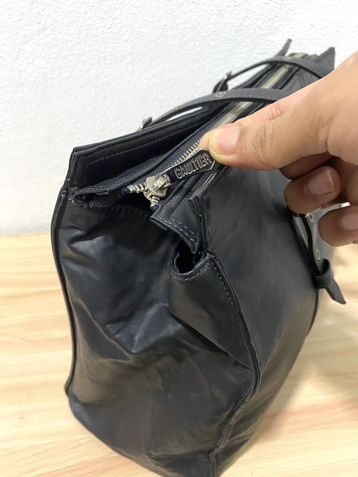 Jean Paul Gaultier Jean Paul Gaultier Leather Handbag Size ONE SIZE - 5 Thumbnail