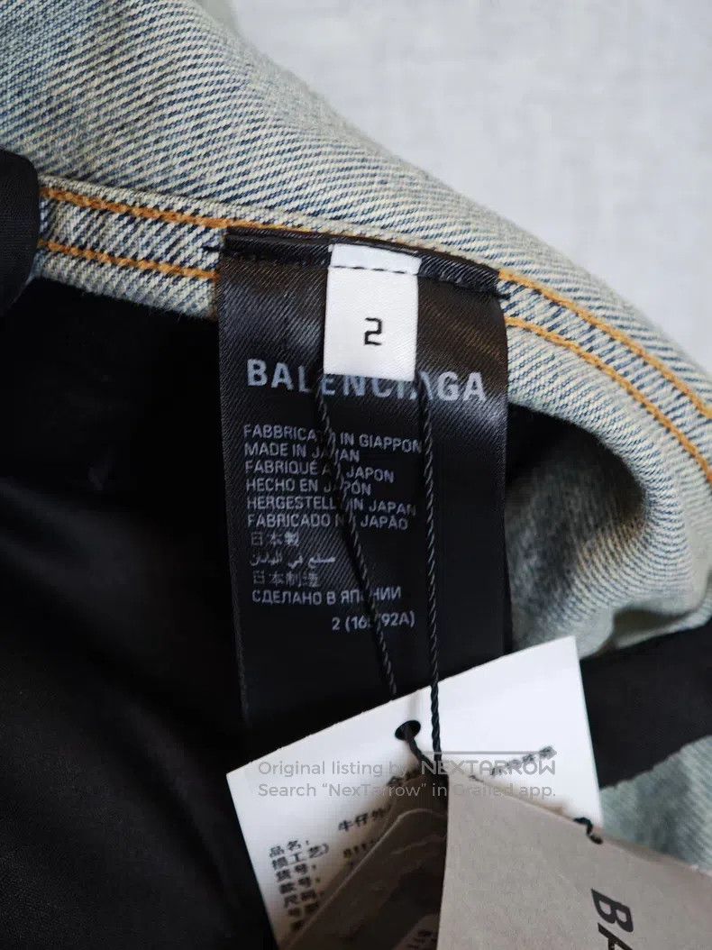 Balenciaga Balenciaga Denim Jacket Size US M / EU 48-50 / 2 - 6 Thumbnail