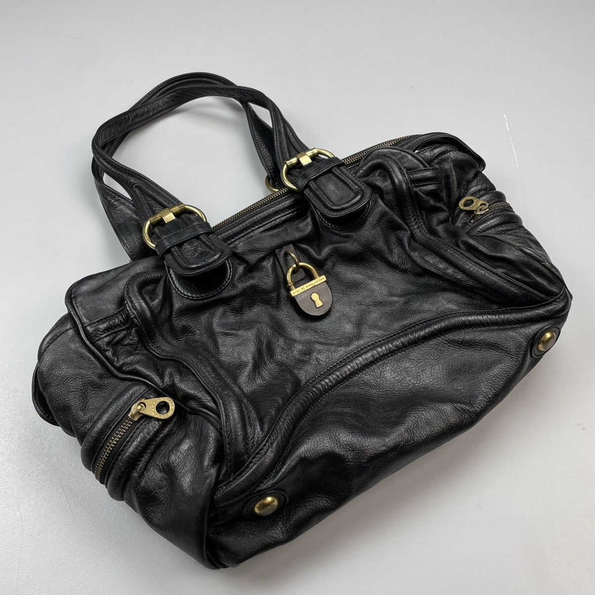 Marc Jacobs Vintage Avantgarde Marc Jacobs Leather Handbag Y2k Size ONE SIZE - 3 Thumbnail