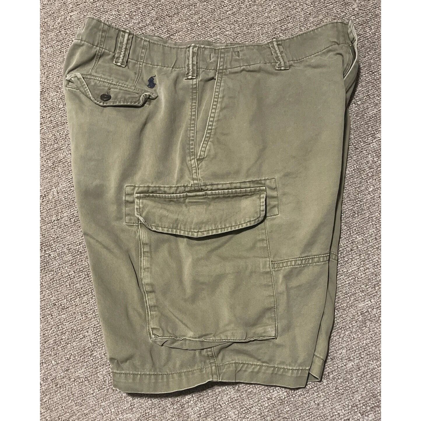 Polo Ralph Lauren Mens Size 34 Polo Ralph Lauren Olive Green Utility Cargo Sho Size US 34 / EU 50 - 4 Thumbnail
