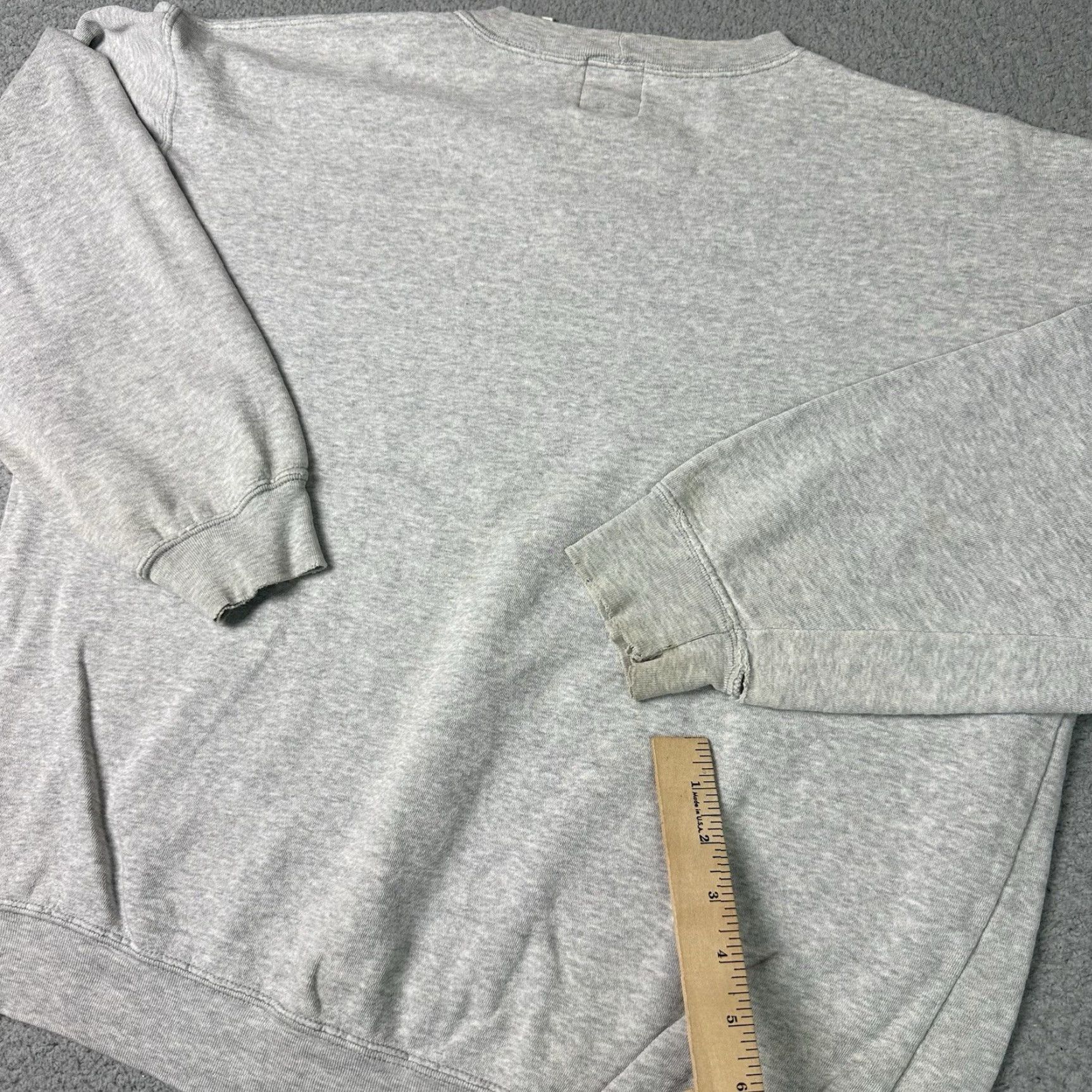 Gap VINTAGE Gap Sweatshirt Men M Gray Lightweight Sweater Heather Sweats 90s M Size US M / EU 48-50 / 2 - 7 Thumbnail