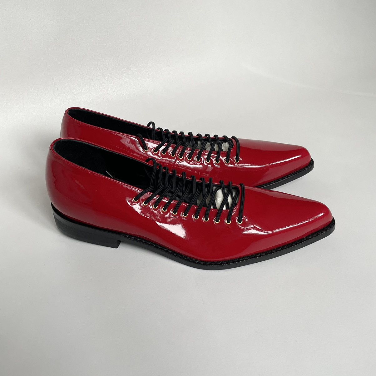 Comme des Garcons ‘Corset Lace’ Pointed Flat Shoes Size US 10 / IT 40 - 13 Thumbnail