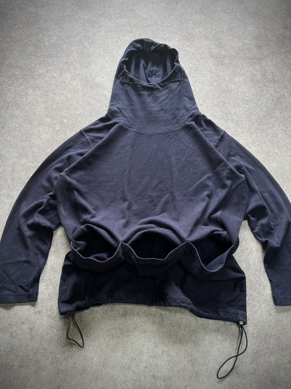 Japanese Brand × Yohji Yamamoto 2000s Naplam Wear Ninja pocket hoodies Size US L / EU 52-54 / 3 - 2 Thumbnail