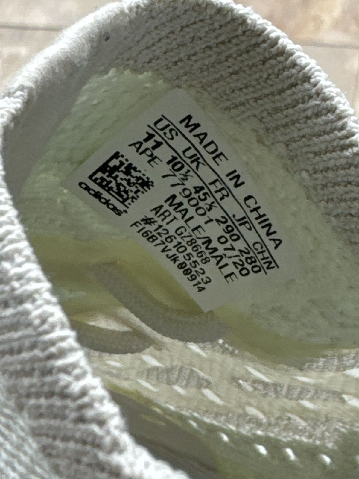 Adidas × Kanye West × Yeezy Yeezy Boost 380 Calcite Glow Size US 11 / EU 44 - 10 Thumbnail