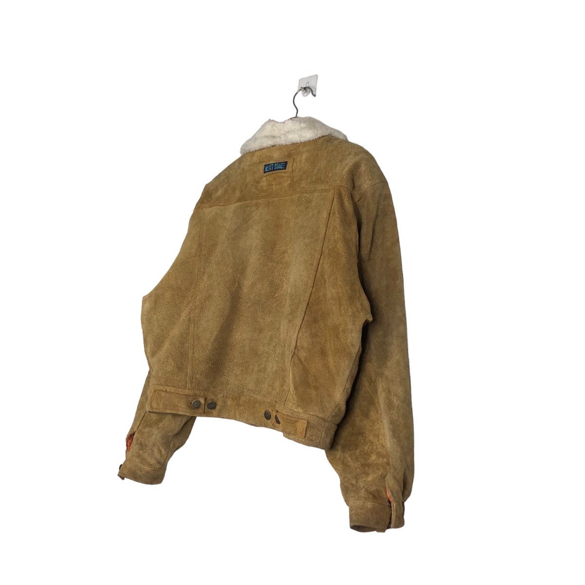 Issey Miyake 🔥Vintage Cropped Biker Leather Jacket Next Stage Sherpa Size US M / EU 48-50 / 2 - 10 Thumbnail