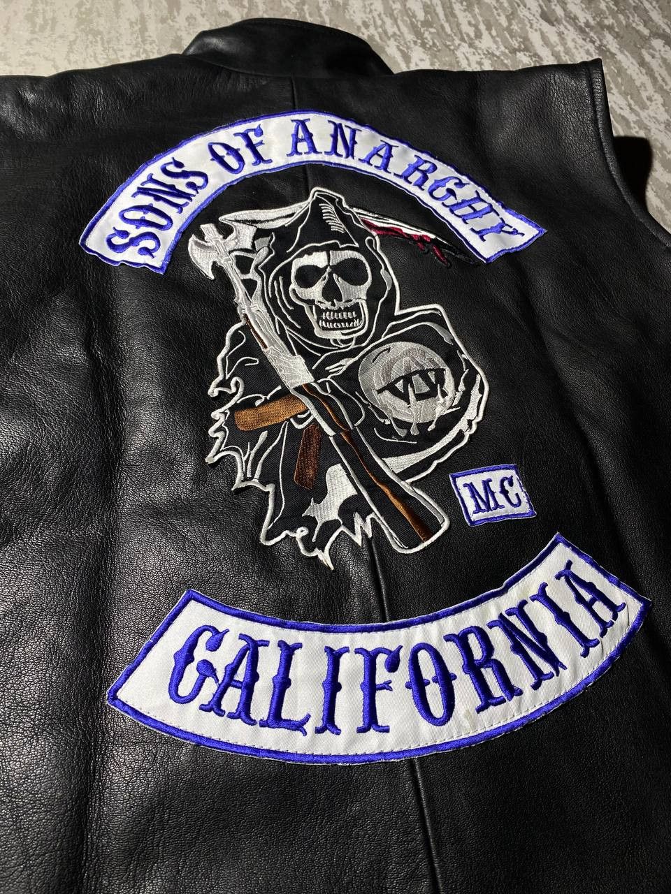 Japanese Brand × Vintage Sons of Anarchy Bulletproof Strapped Biker Vest Size US M / EU 48-50 / 2 - 11 Thumbnail